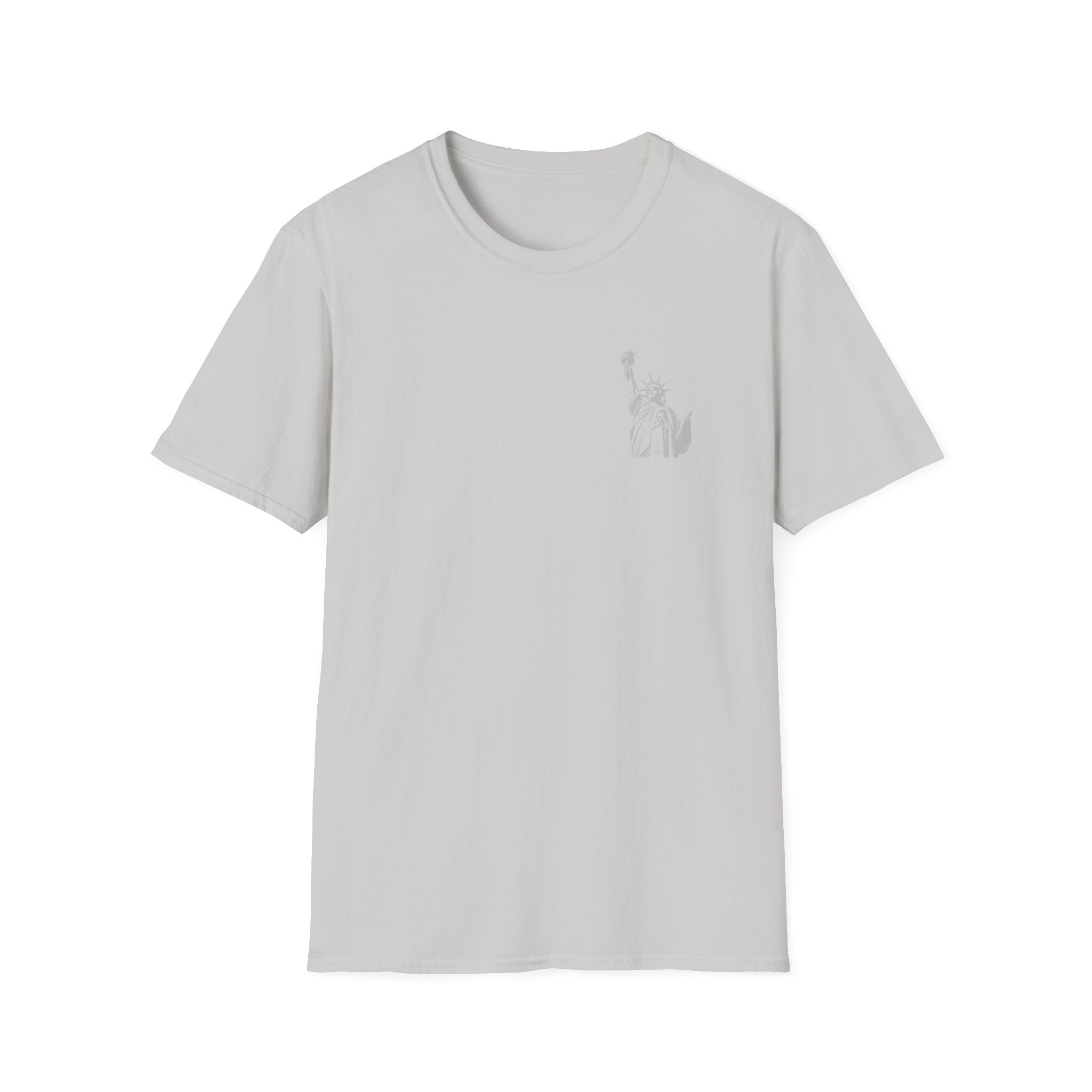 Statue of Liberty Minimalist T-Shirt - Patriotic Travel Tee