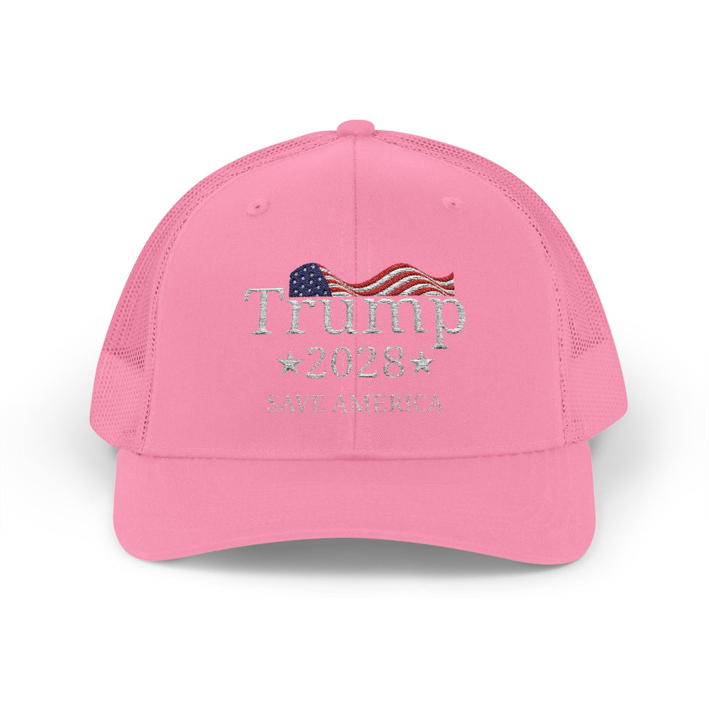 Trump 2028 Save America Trucker Hat with SnapBack