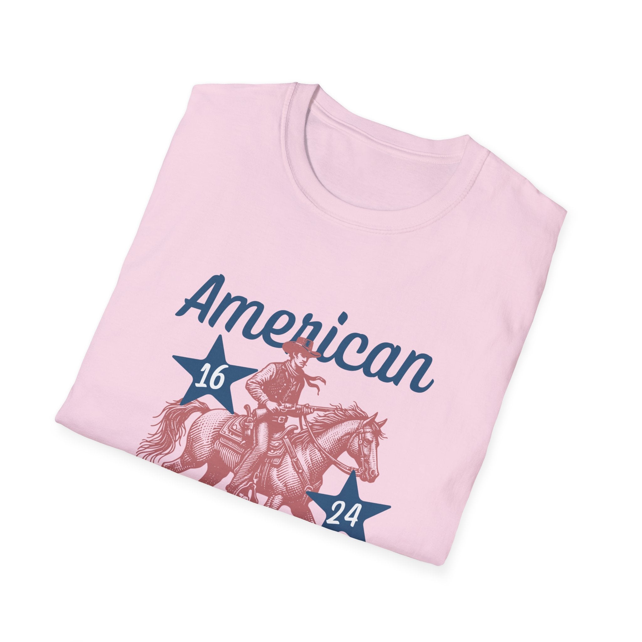 American Winners T-Shirt — Patriotic MAGA Cowboy Horse Graphic