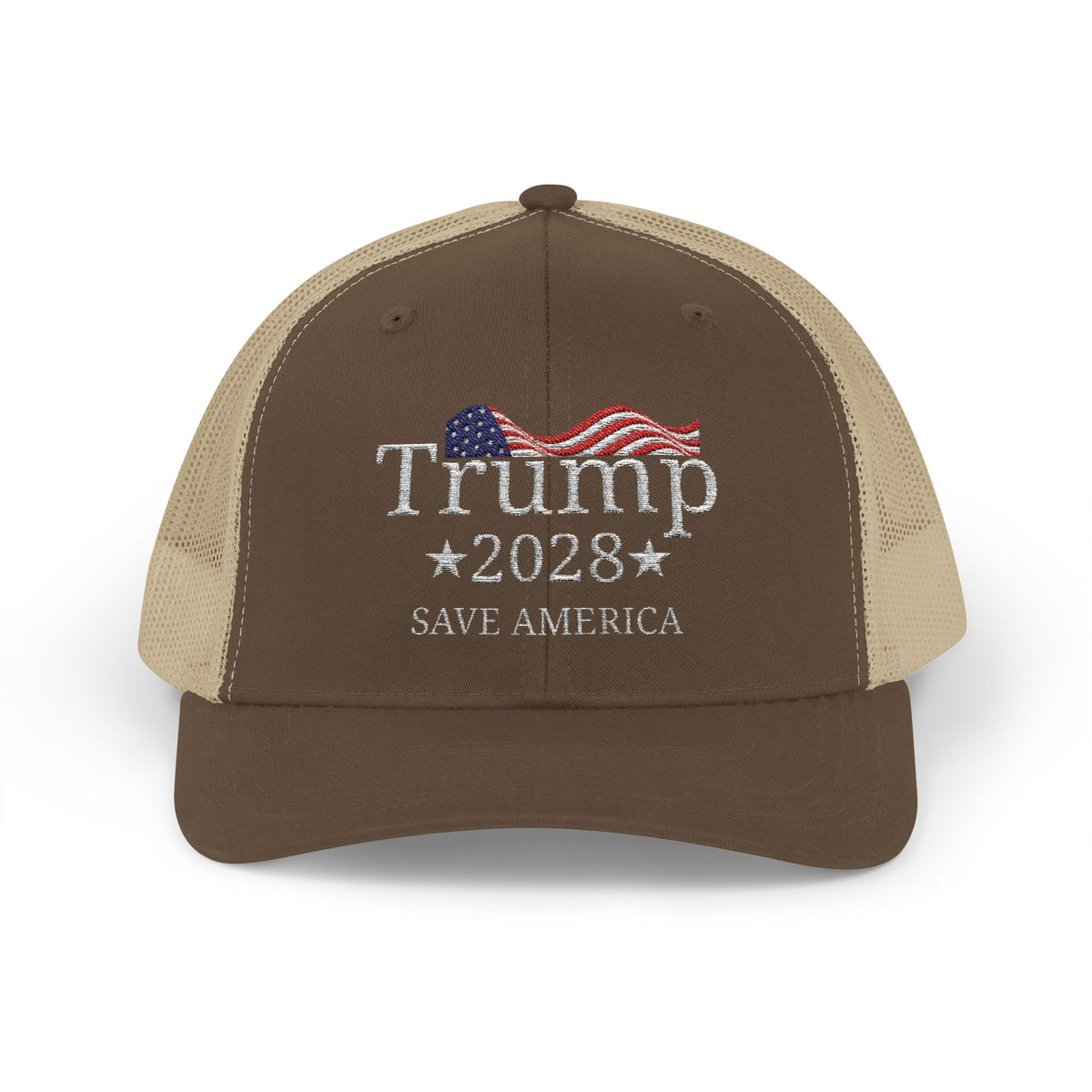 Trump 2028 Save America Trucker Hat with SnapBack