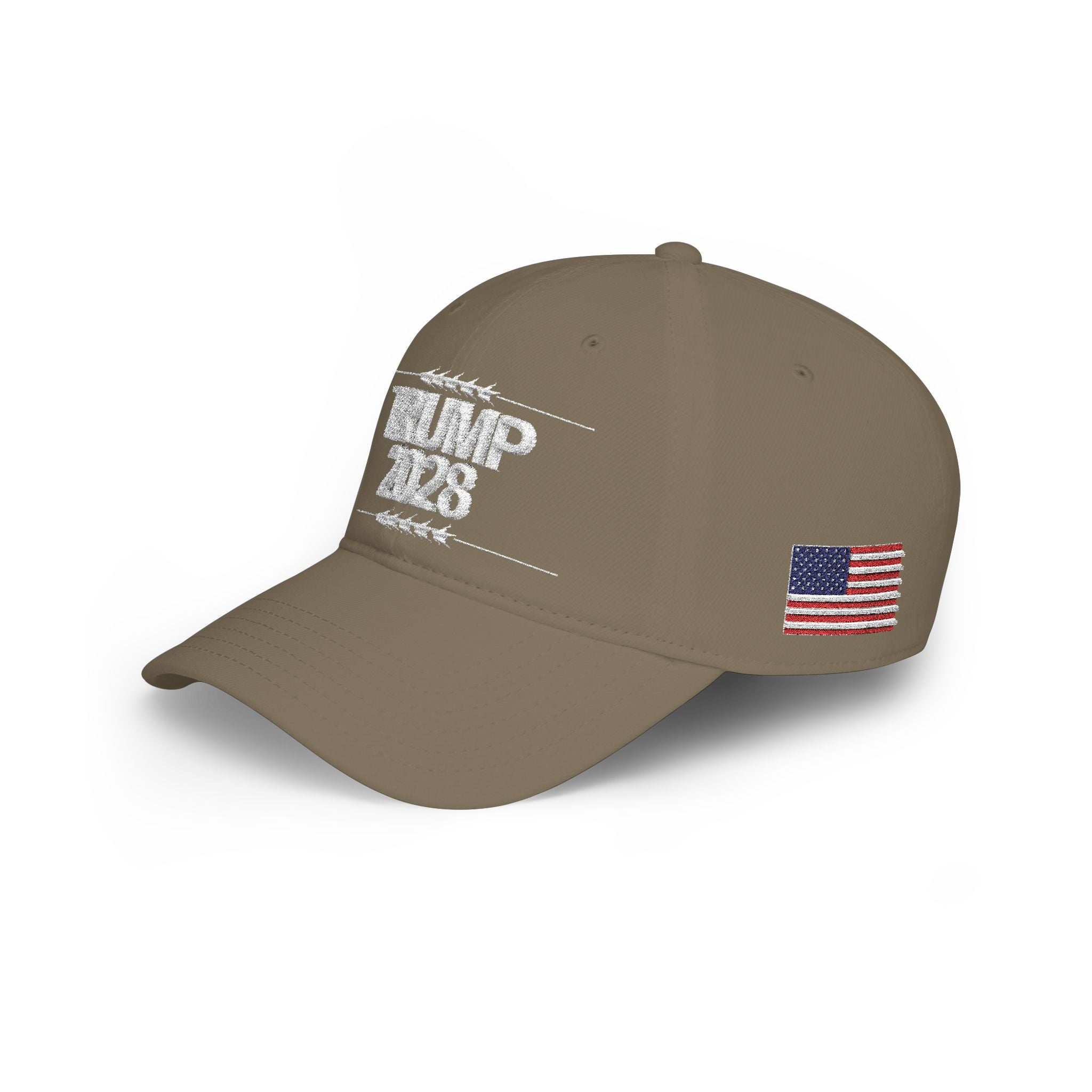 Trump 2028 Low Profile Baseball Cap - Red Political Campaign Hat