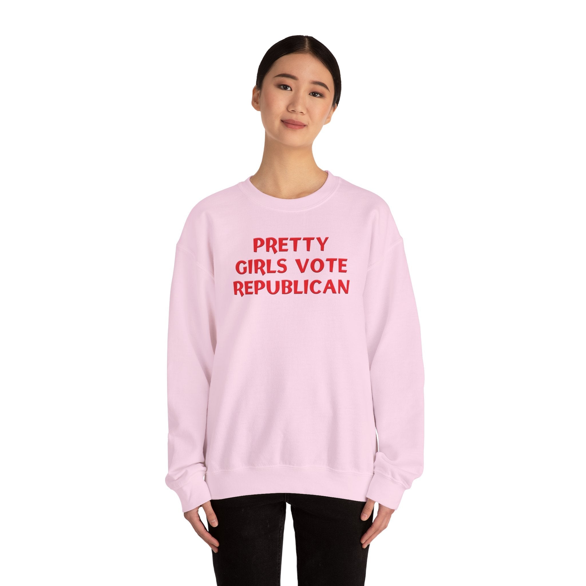 Pretty Girls Vote Republican Crewneck Sweatshirt