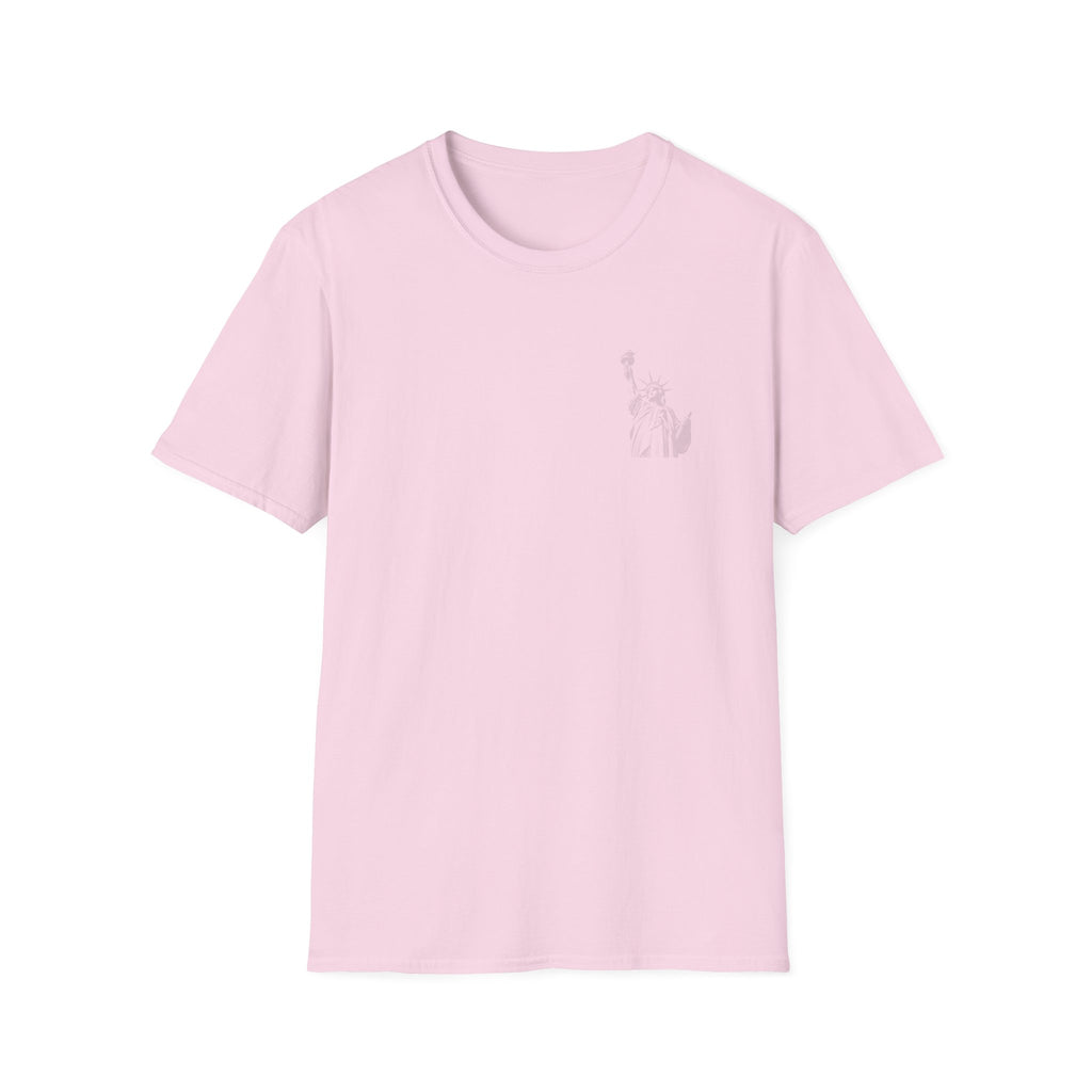 Statue of Liberty Minimalist T-Shirt - Patriotic Travel Tee