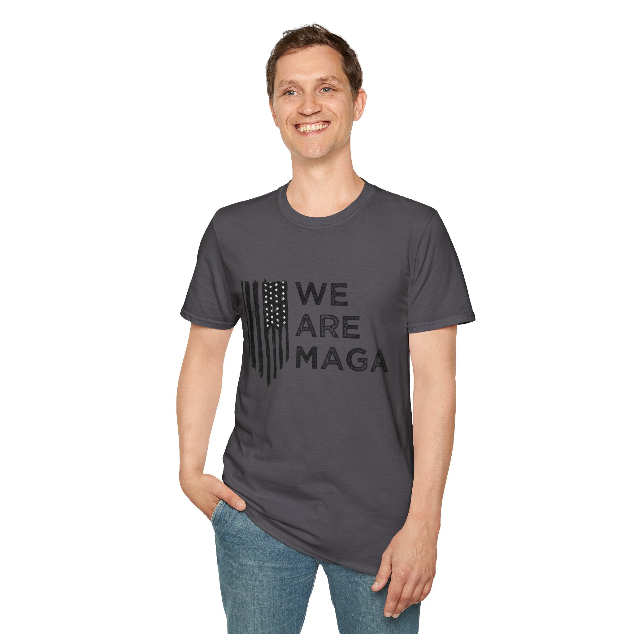We Are MAGA Flag Graphic - Men’s T-Shirt