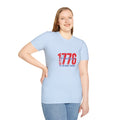 1776 America T-Shirt — Patriotic Fourth of July Tee (“It’s all about freedom”)