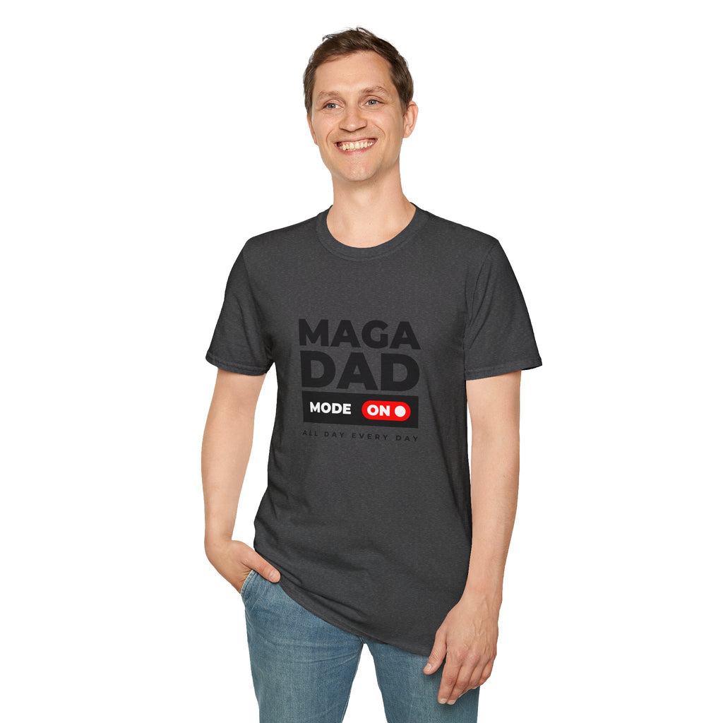 MAGA Dad T-Shirt - Bold Political Statement Tee for Fathers