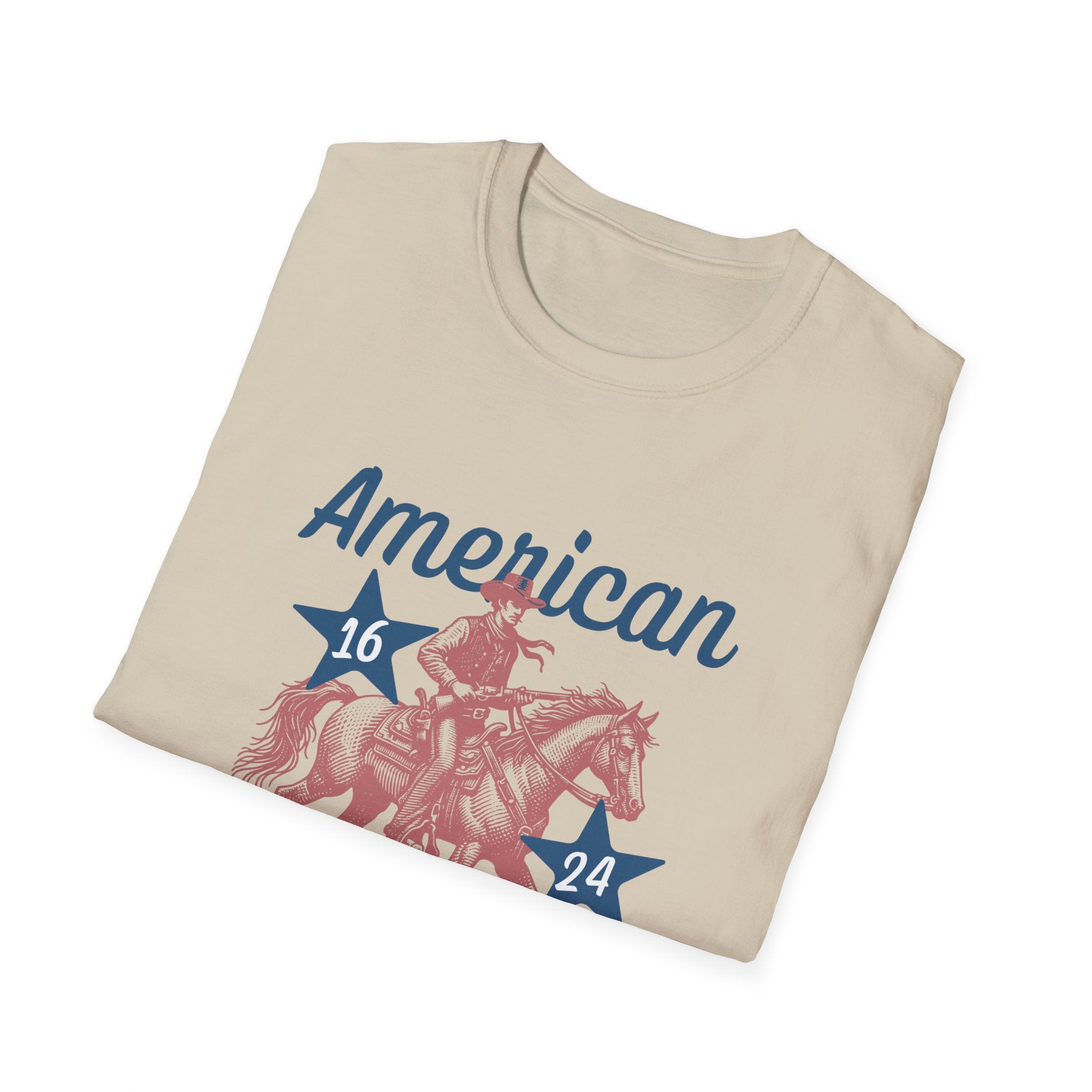 American Winners T-Shirt — Patriotic MAGA Cowboy Horse Graphic