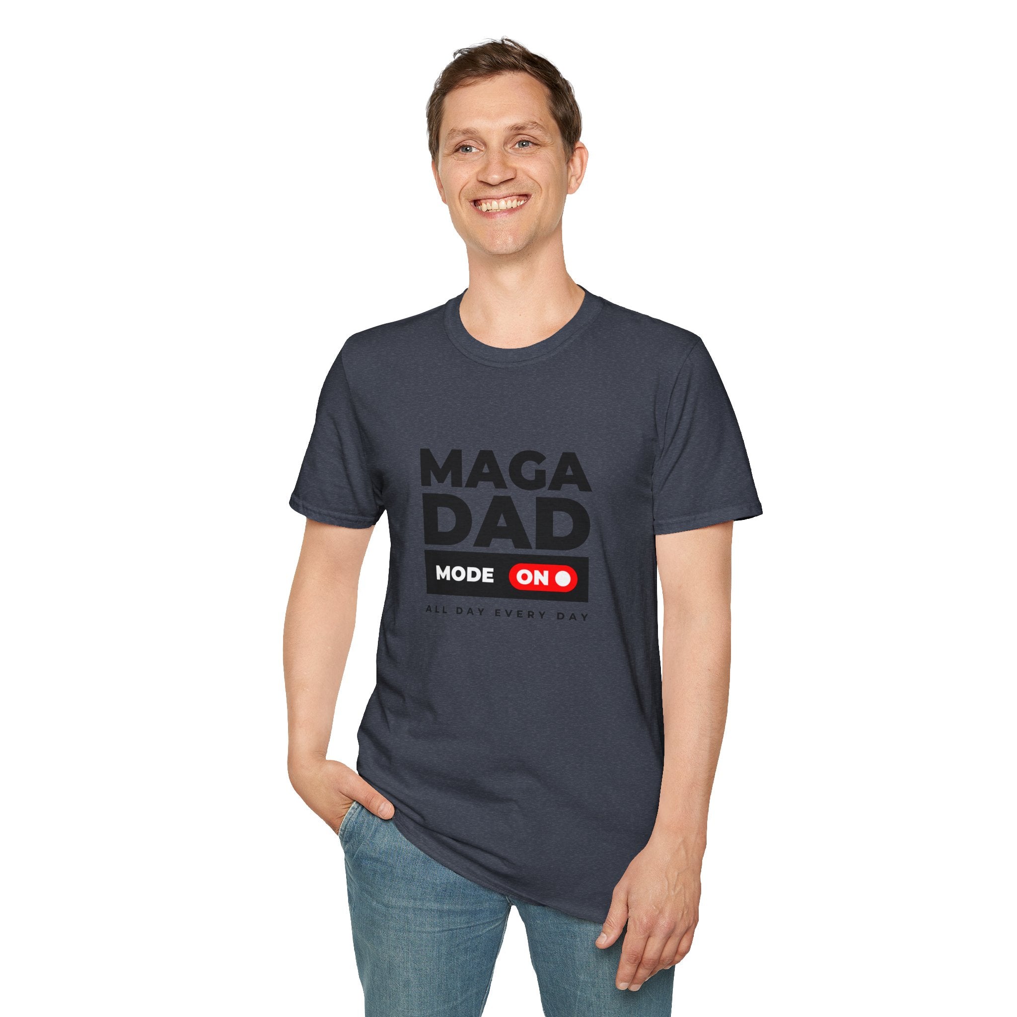 MAGA Dad T-Shirt - Bold Political Statement Tee for Fathers