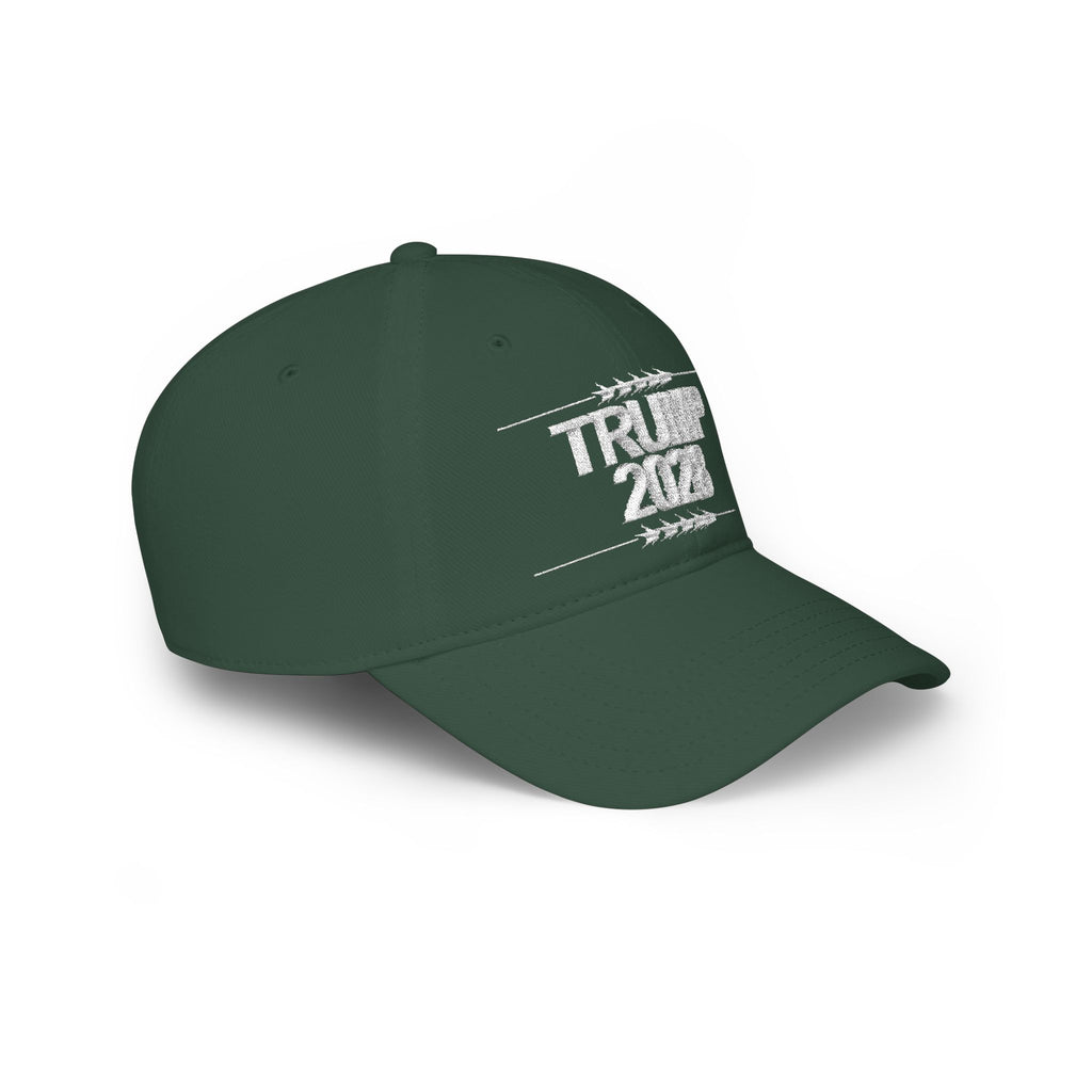 Trump 2028 Low Profile Baseball Cap - Red Political Campaign Hat