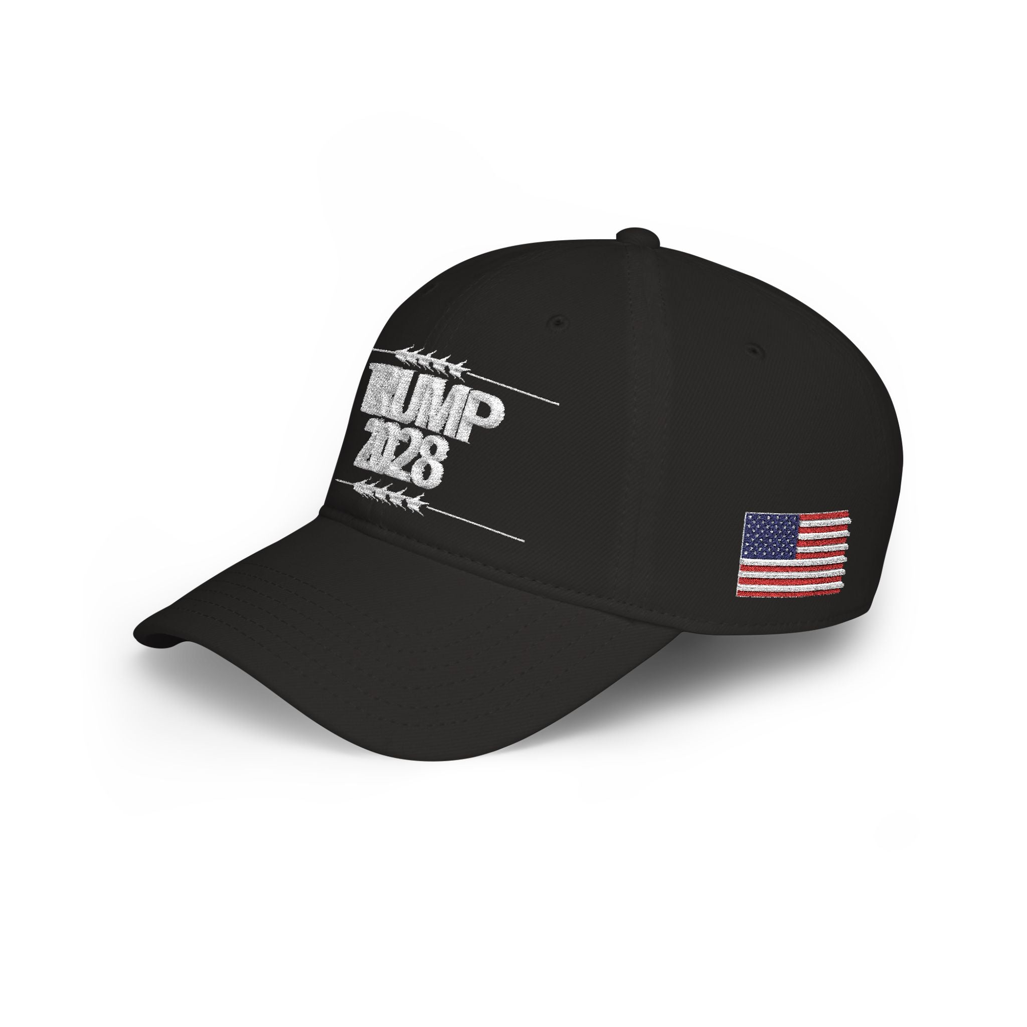 Trump 2028 Low Profile Baseball Cap - Red Political Campaign Hat