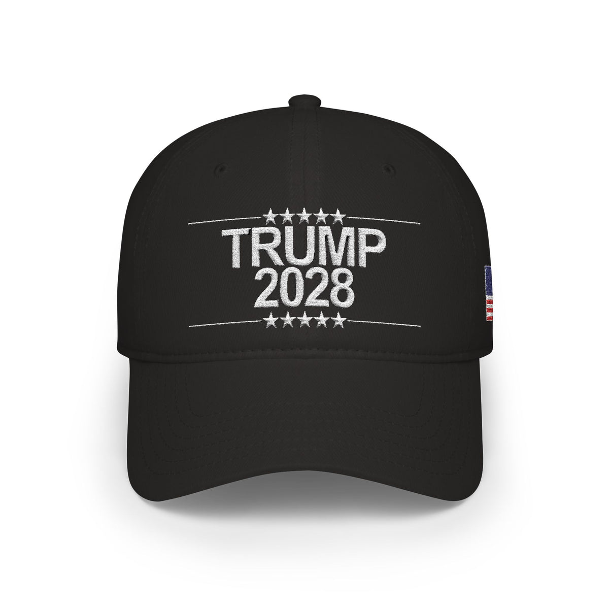 Trump 2028 Low Profile Baseball Cap - Red Political Campaign Hat