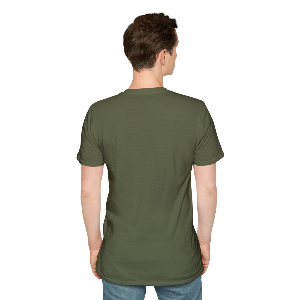 T-Shirt — Minimal Mystic Angel Illustration with 'My Helen of Troy is White' Quote