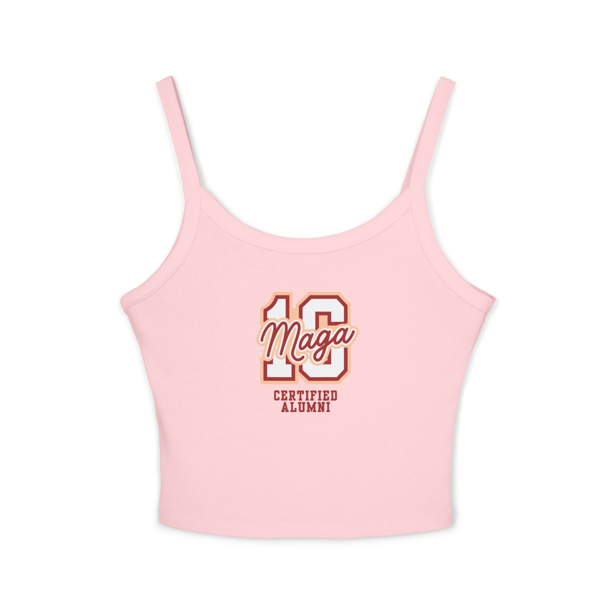 Tank Top - "MAGA 10" Vintage Athletic Crop Tank
