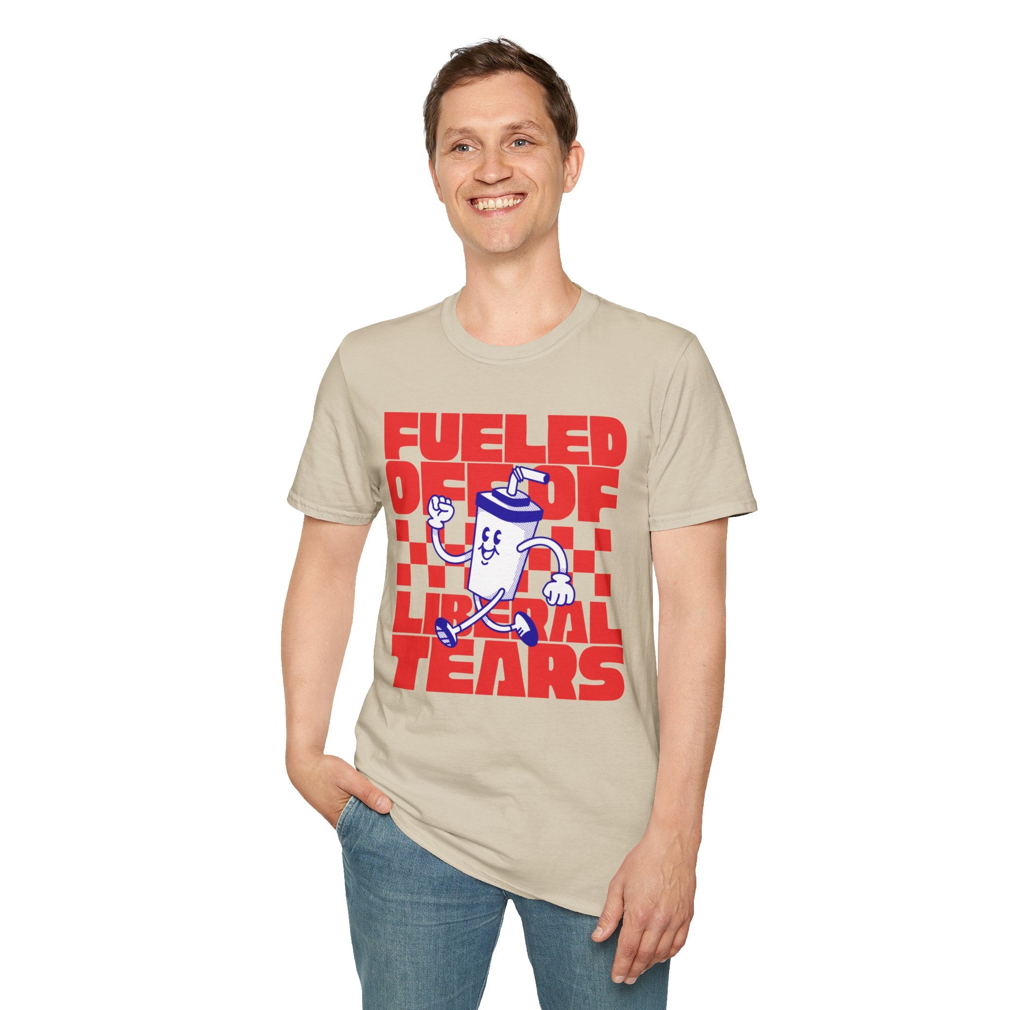 Fueled Off of Tears T-Shirt - Funny Meme Graphic Tee