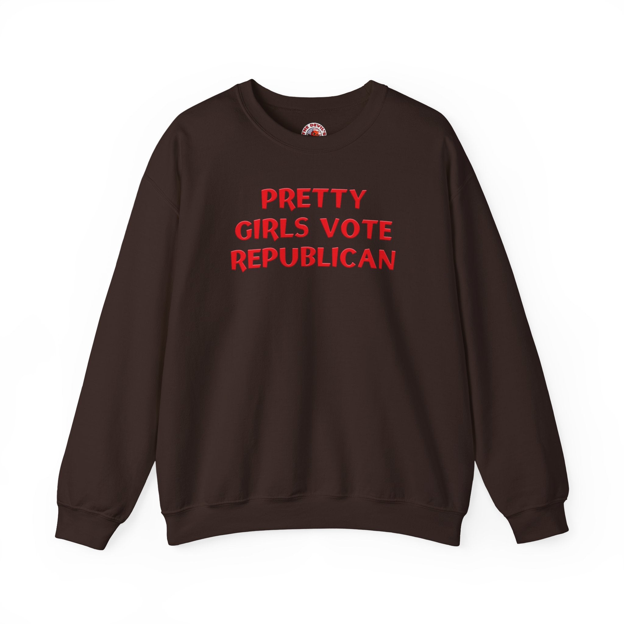 Pretty Girls Vote Republican Crewneck Sweatshirt