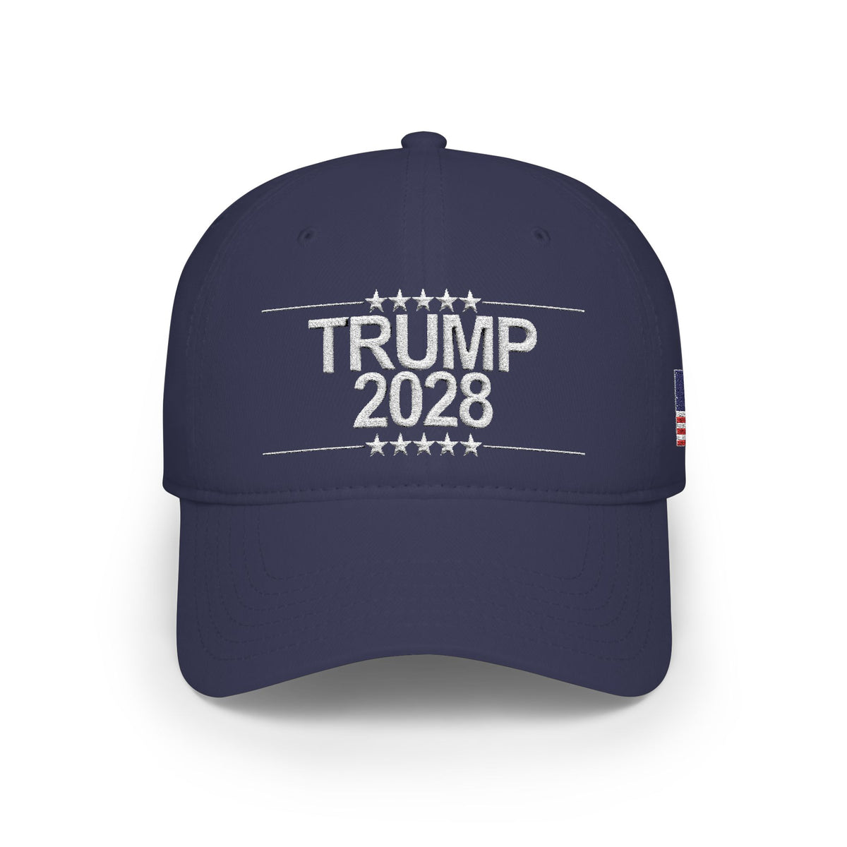 Trump 2028 Low Profile Baseball Cap - Red Political Campaign Hat