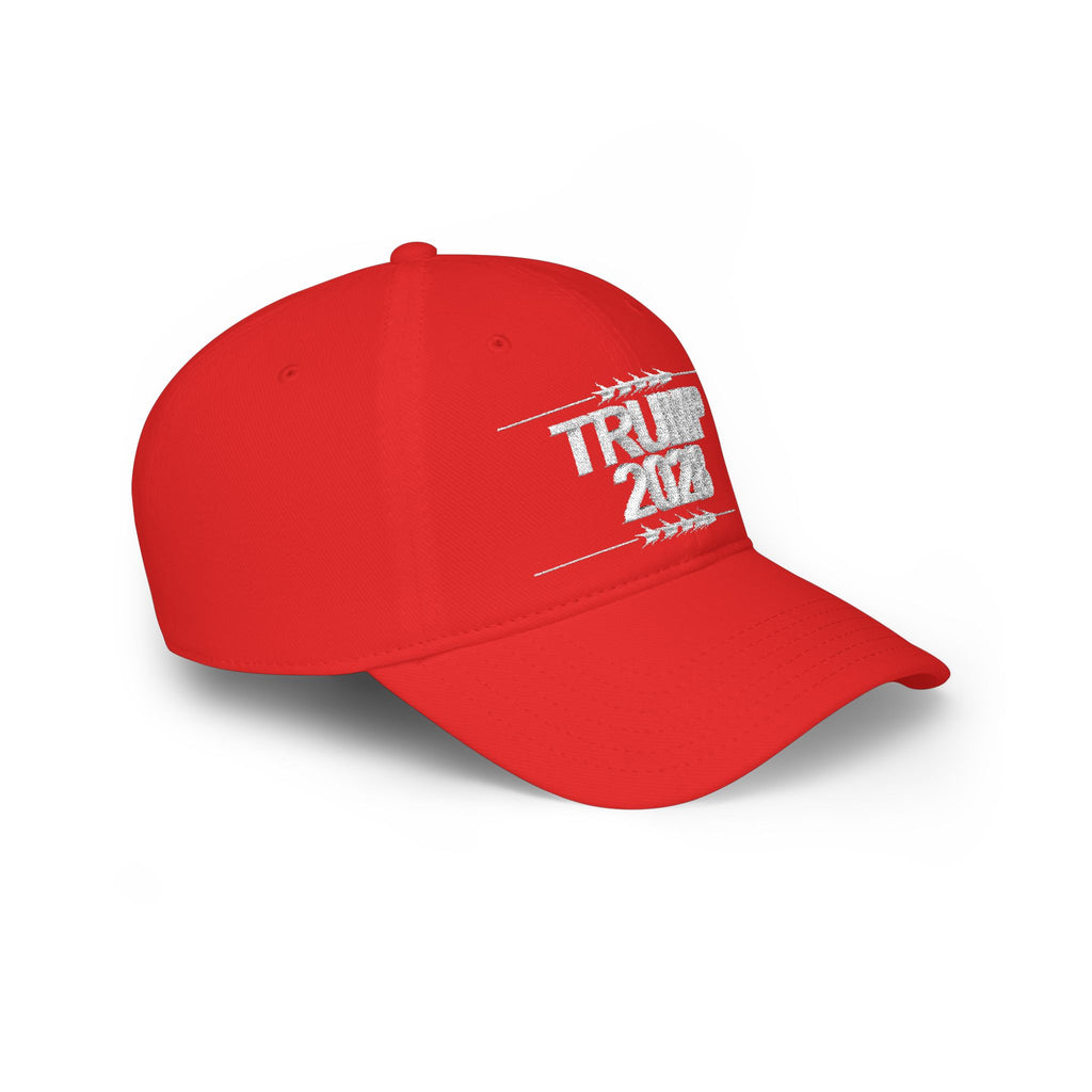 Trump 2028 Low Profile Baseball Cap - Red Political Campaign Hat