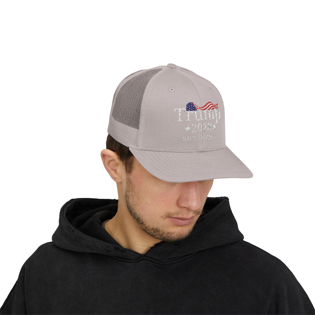 Trump 2028 Save America Trucker Hat with SnapBack