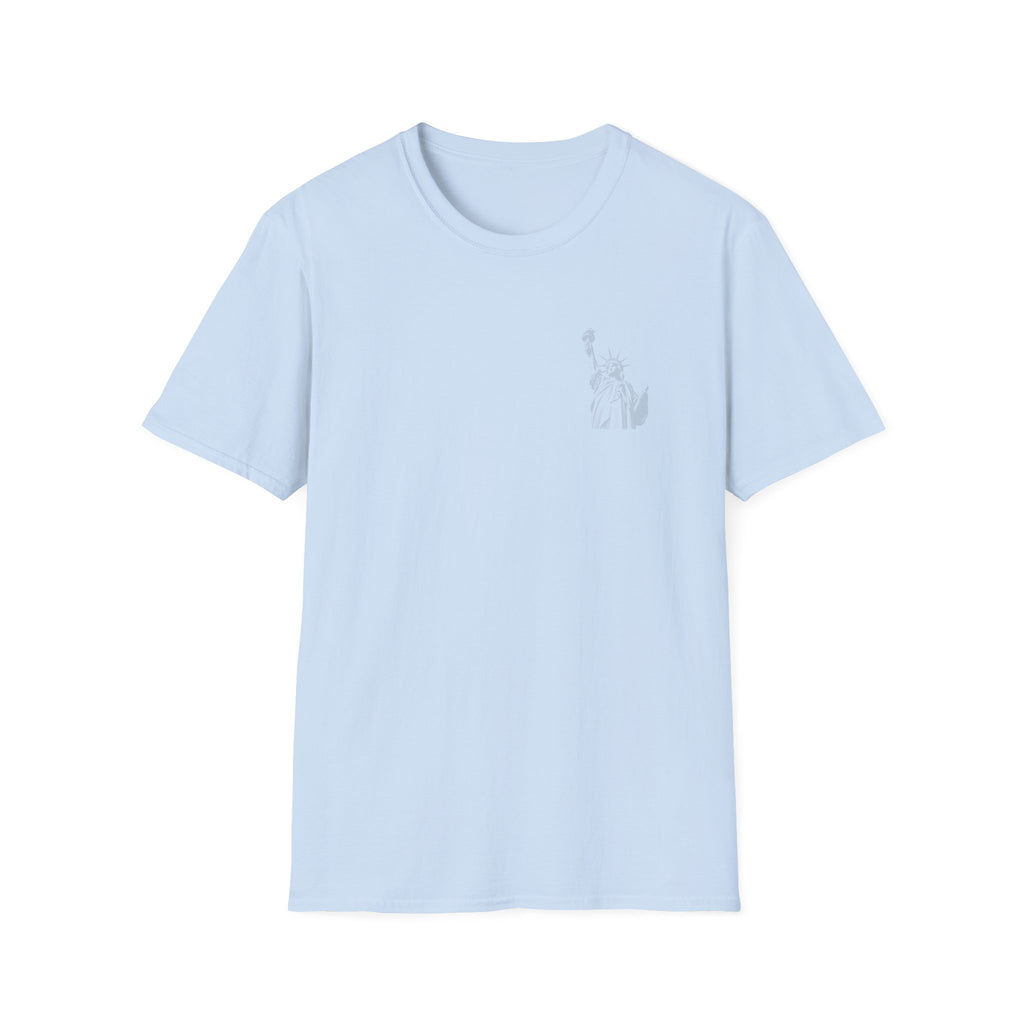 Statue of Liberty Minimalist T-Shirt - Patriotic Travel Tee