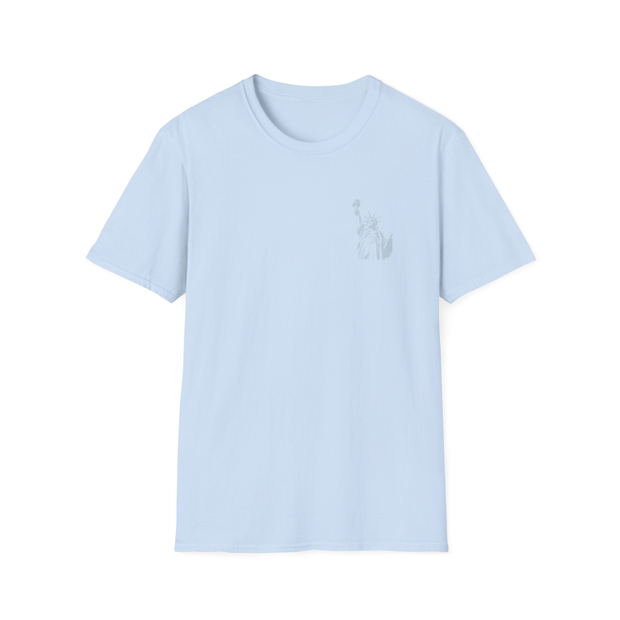 Statue of Liberty Minimalist T-Shirt - Patriotic Travel Tee