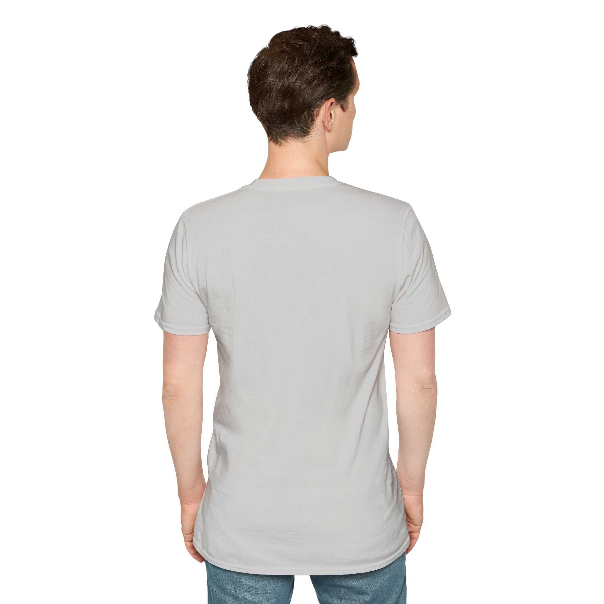 T-Shirt — Minimal Mystic Angel Illustration with 'My Helen of Troy is White' Quote