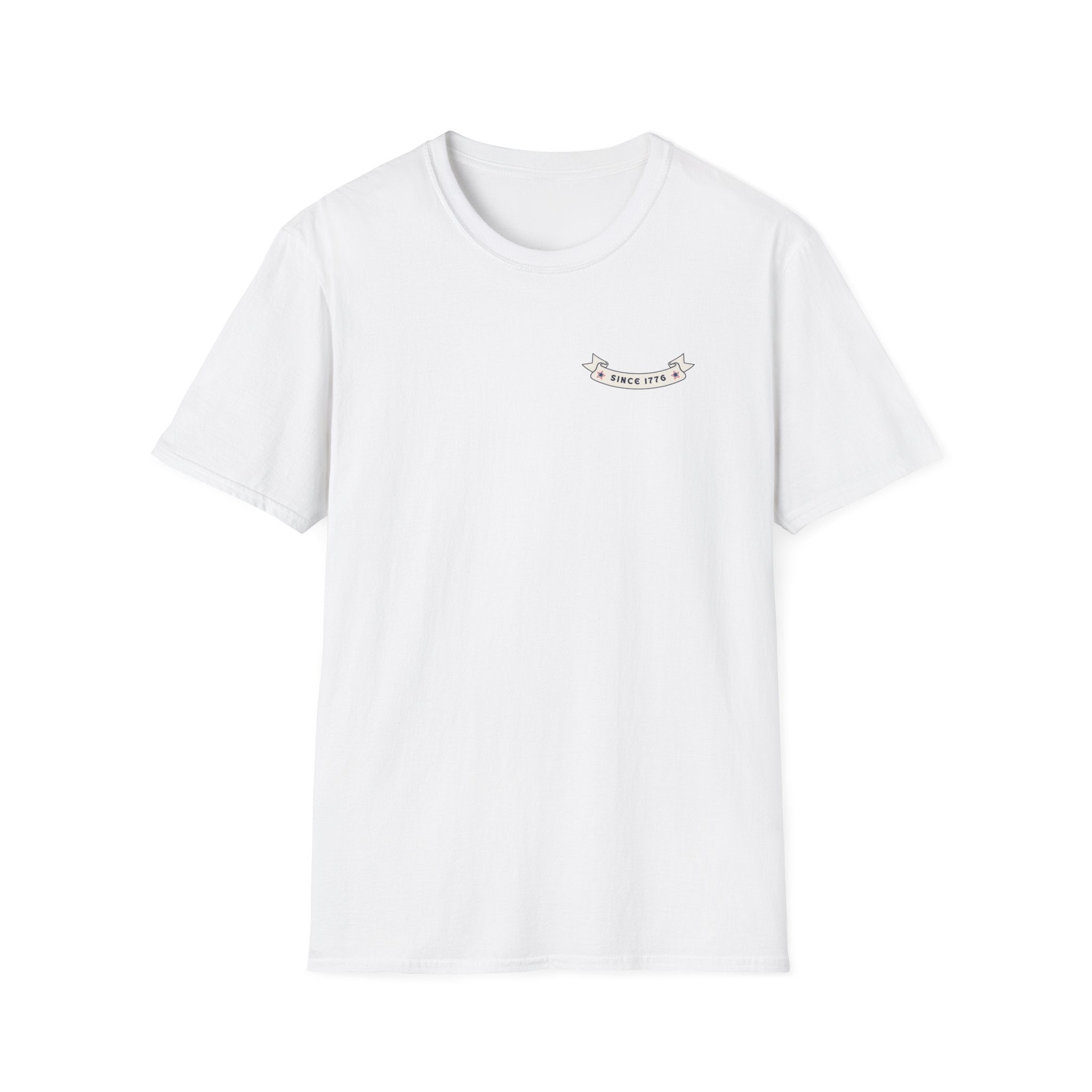 Since 1976 Banner Tee — Minimal Vintage Anniversary T-Shirt
