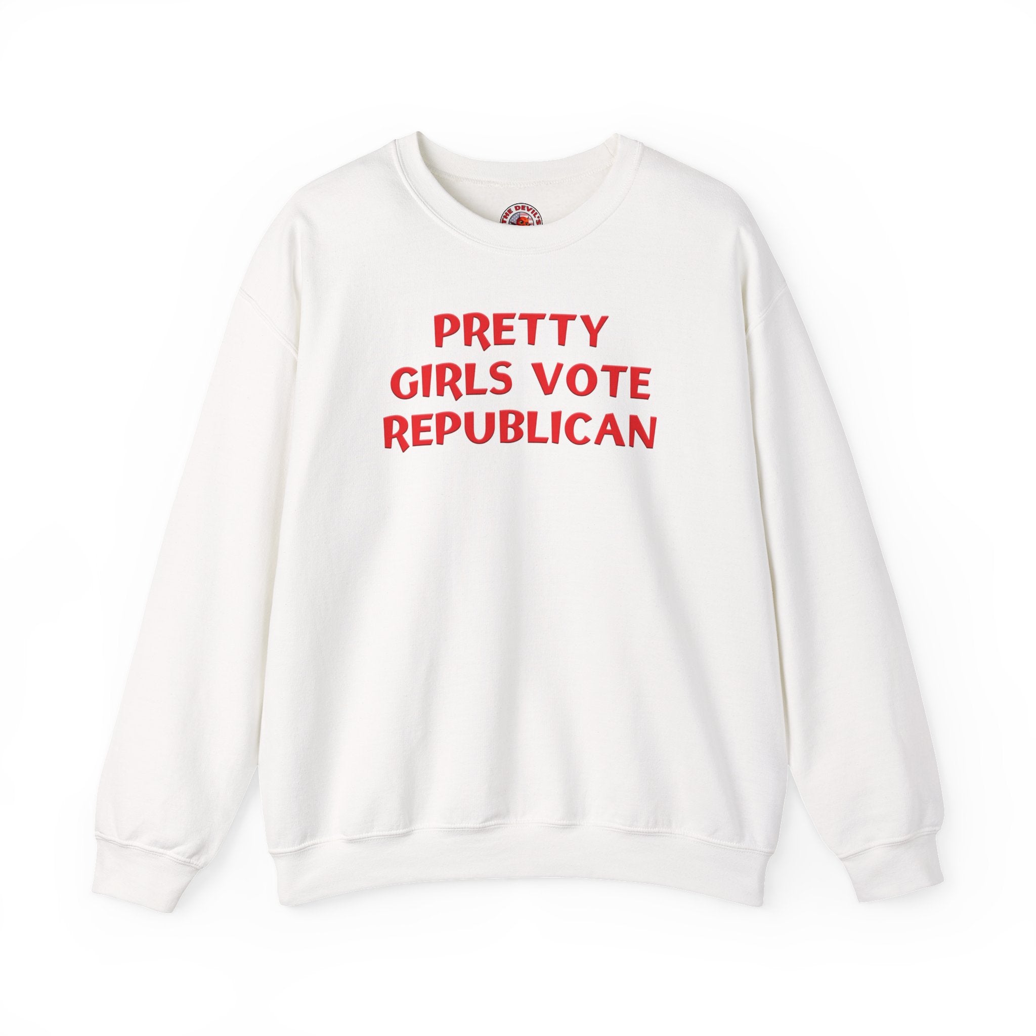 Pretty Girls Vote Republican Crewneck Sweatshirt