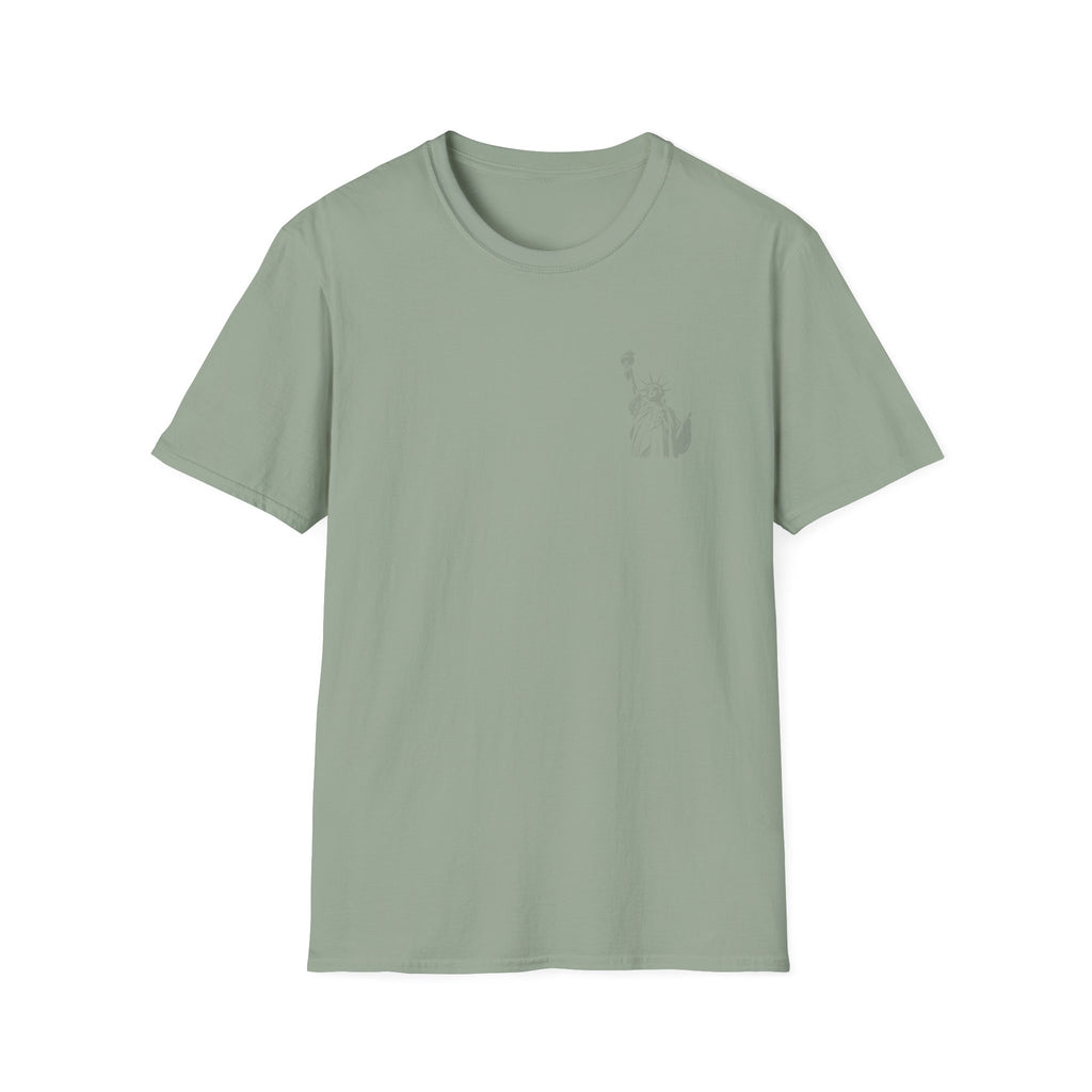 Statue of Liberty Minimalist T-Shirt - Patriotic Travel Tee