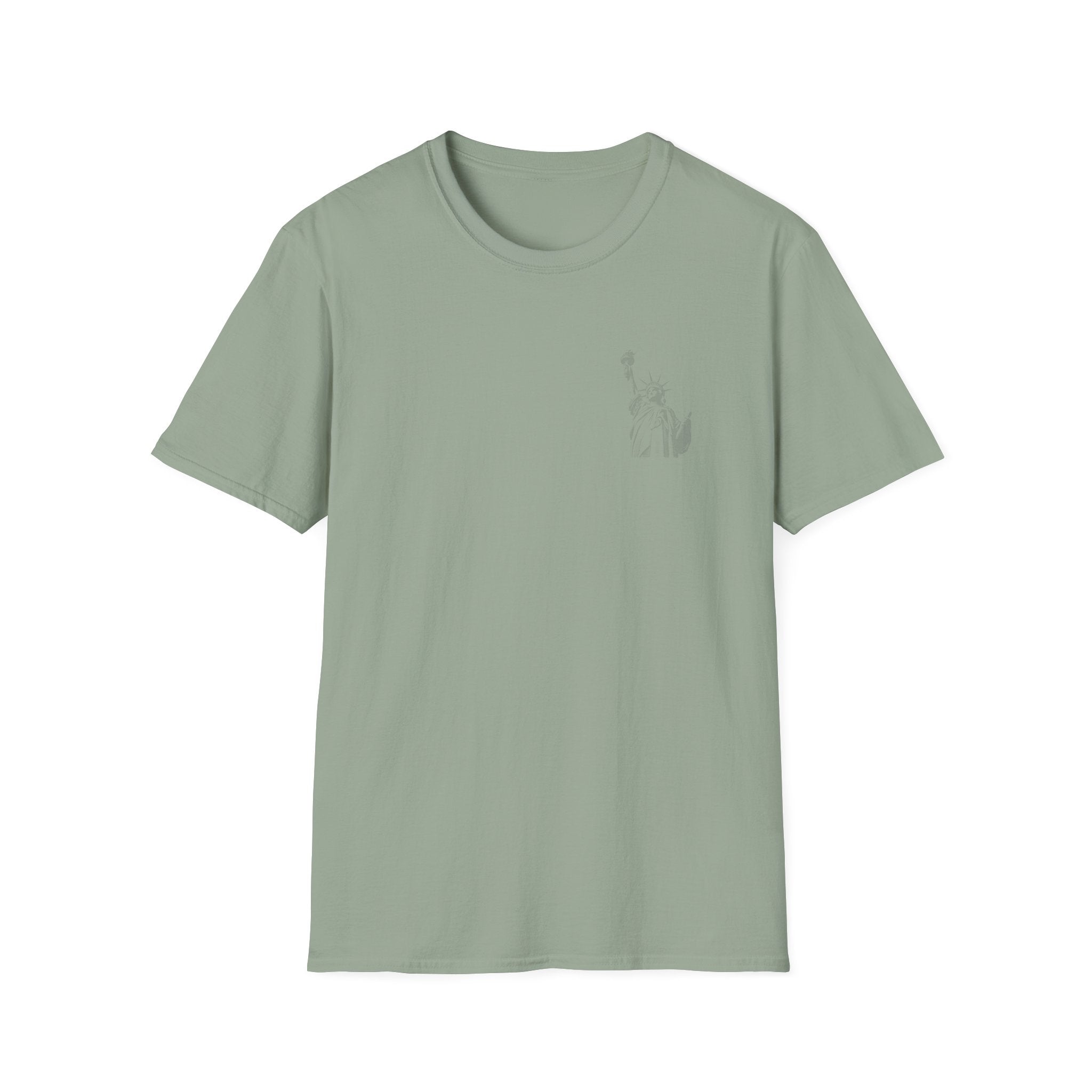 Statue of Liberty Minimalist T-Shirt - Patriotic Travel Tee