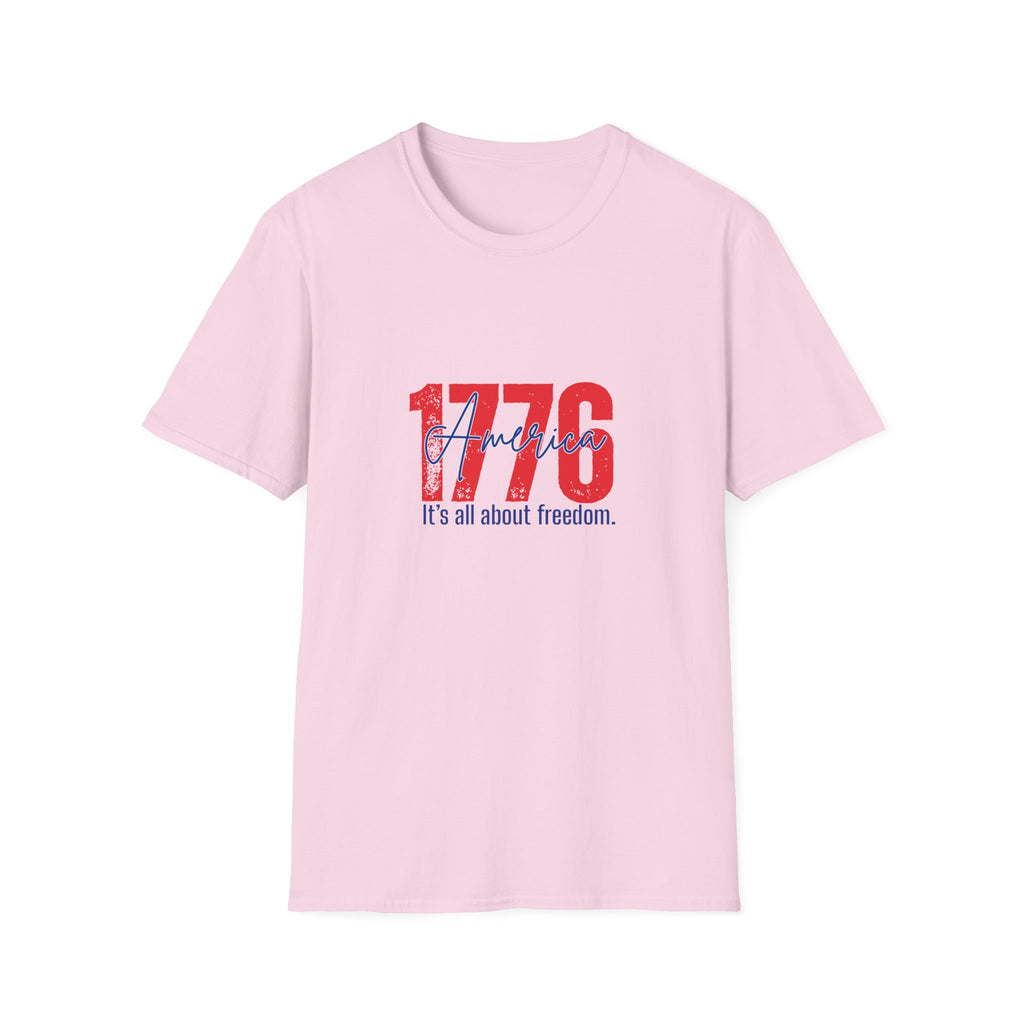 1776 America T-Shirt - Patriotic 4th of July Graphic Tee