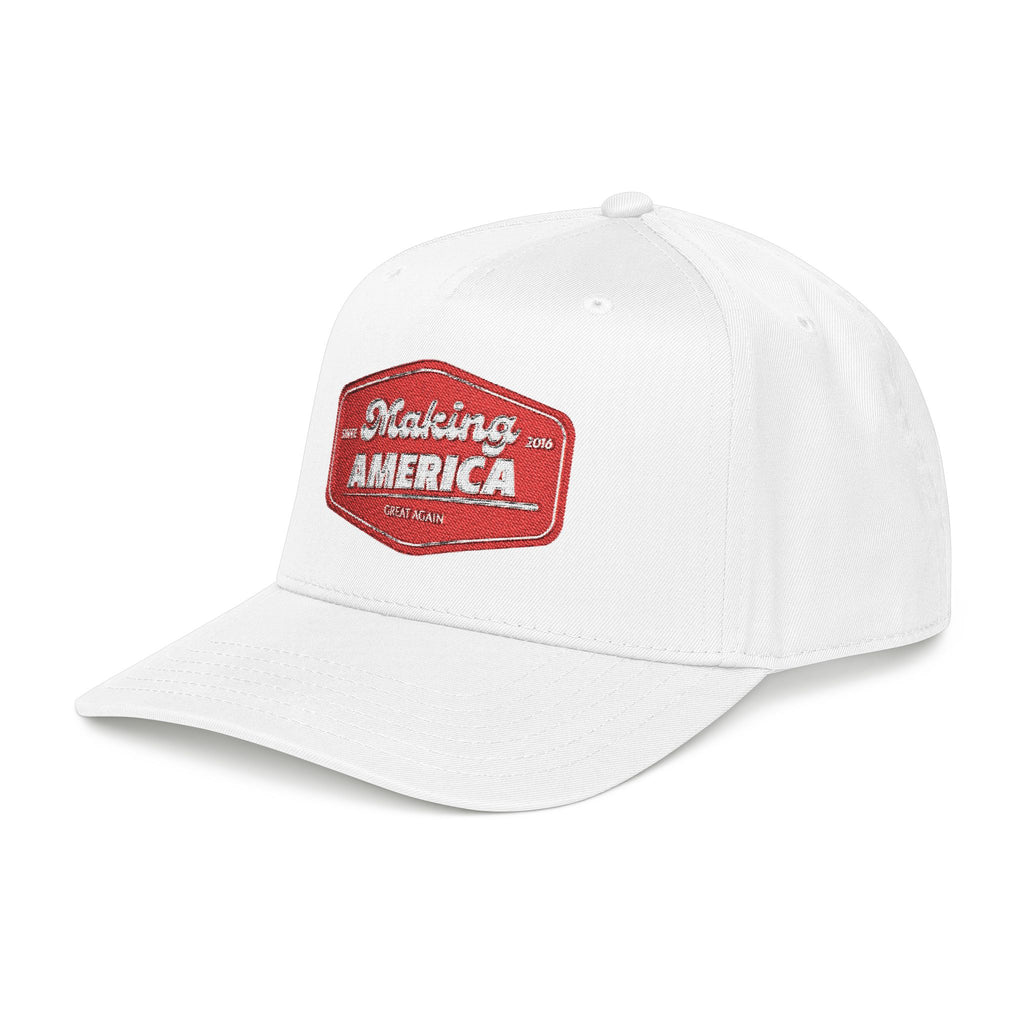 Make America Great Again - Embroidered Mid Profile Baseball Cap