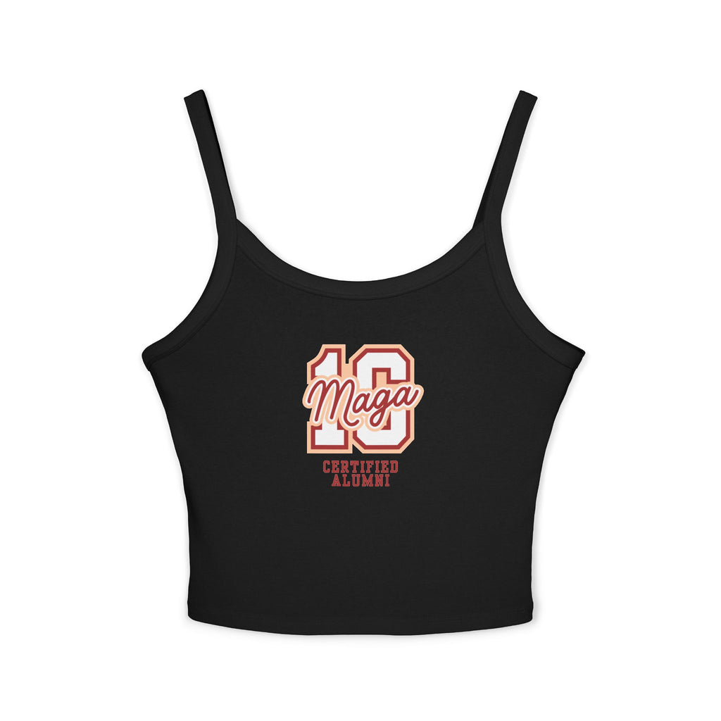 Tank Top - "MAGA 10" Vintage Athletic Crop Tank