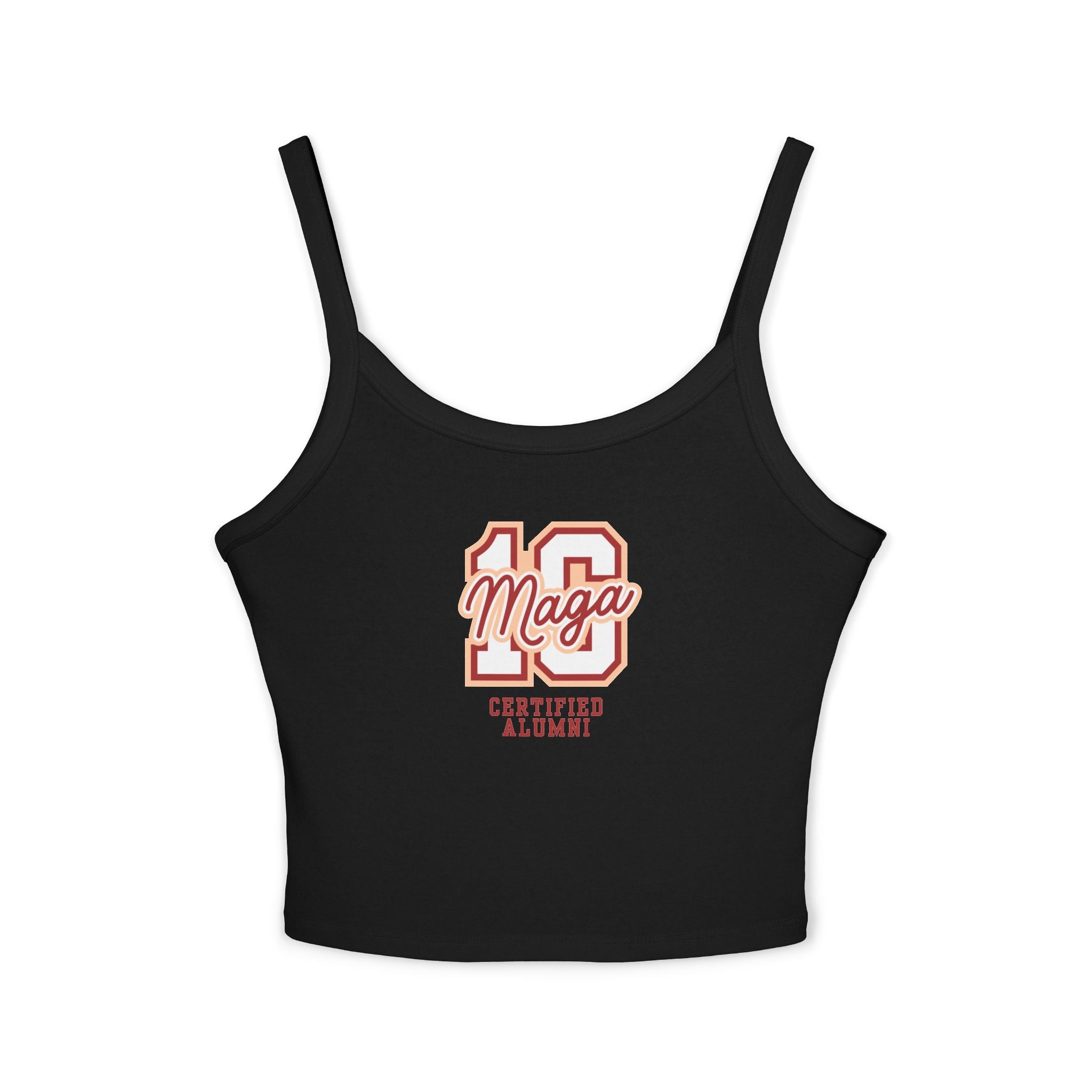 Tank Top - "MAGA 10" Vintage Athletic Crop Tank