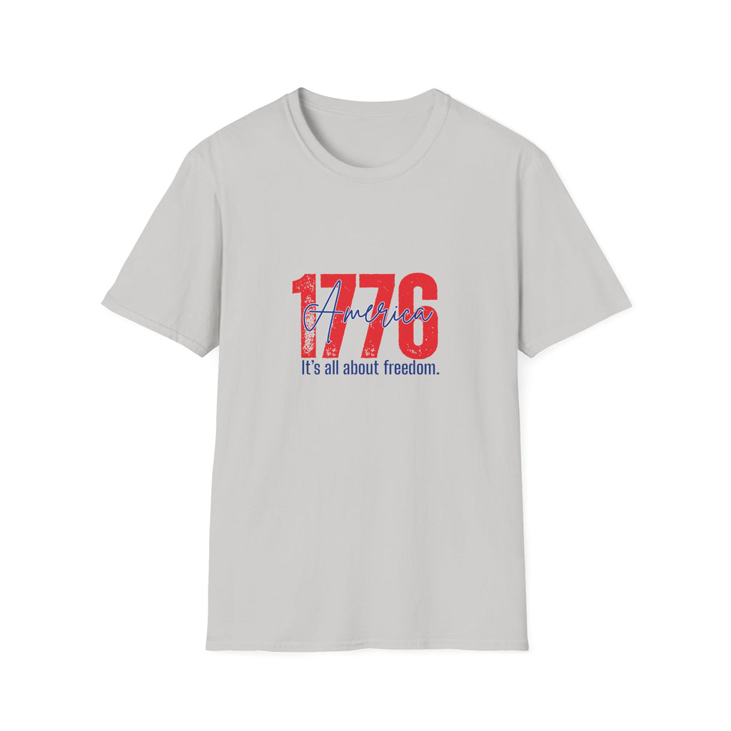 1776 America T-Shirt - Patriotic 4th of July Graphic Tee
