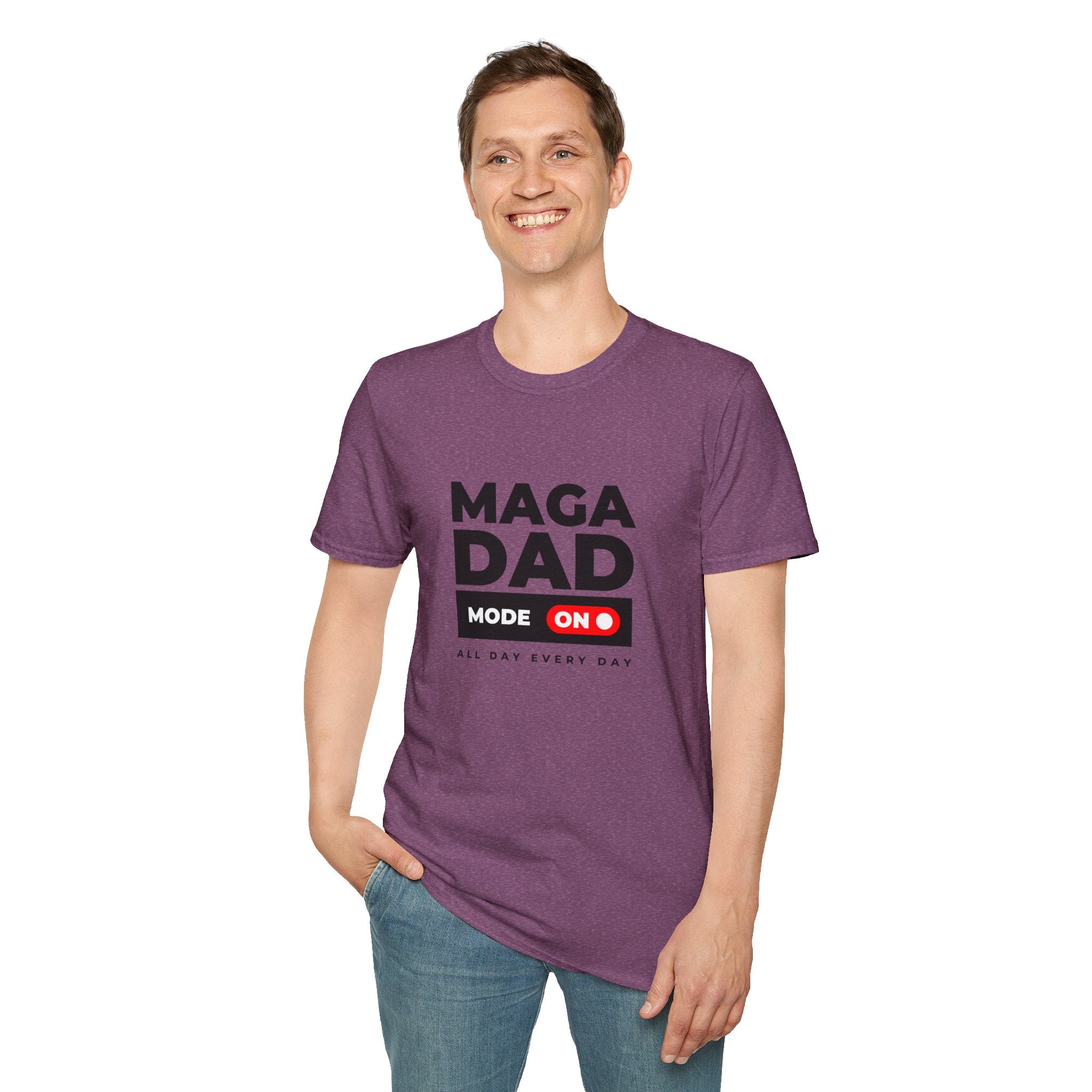 MAGA Dad T-Shirt - Bold Political Statement Tee for Fathers
