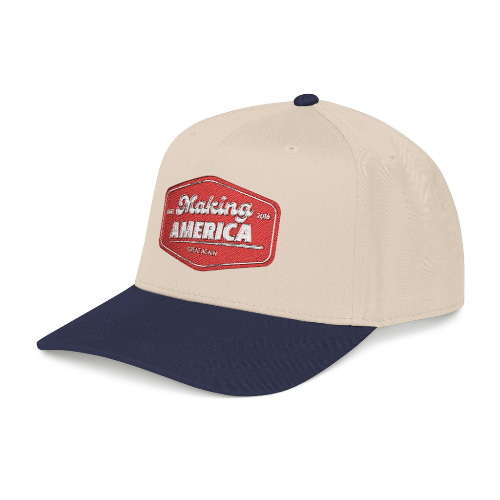 Make America Great Again - Embroidered Mid Profile Baseball Cap