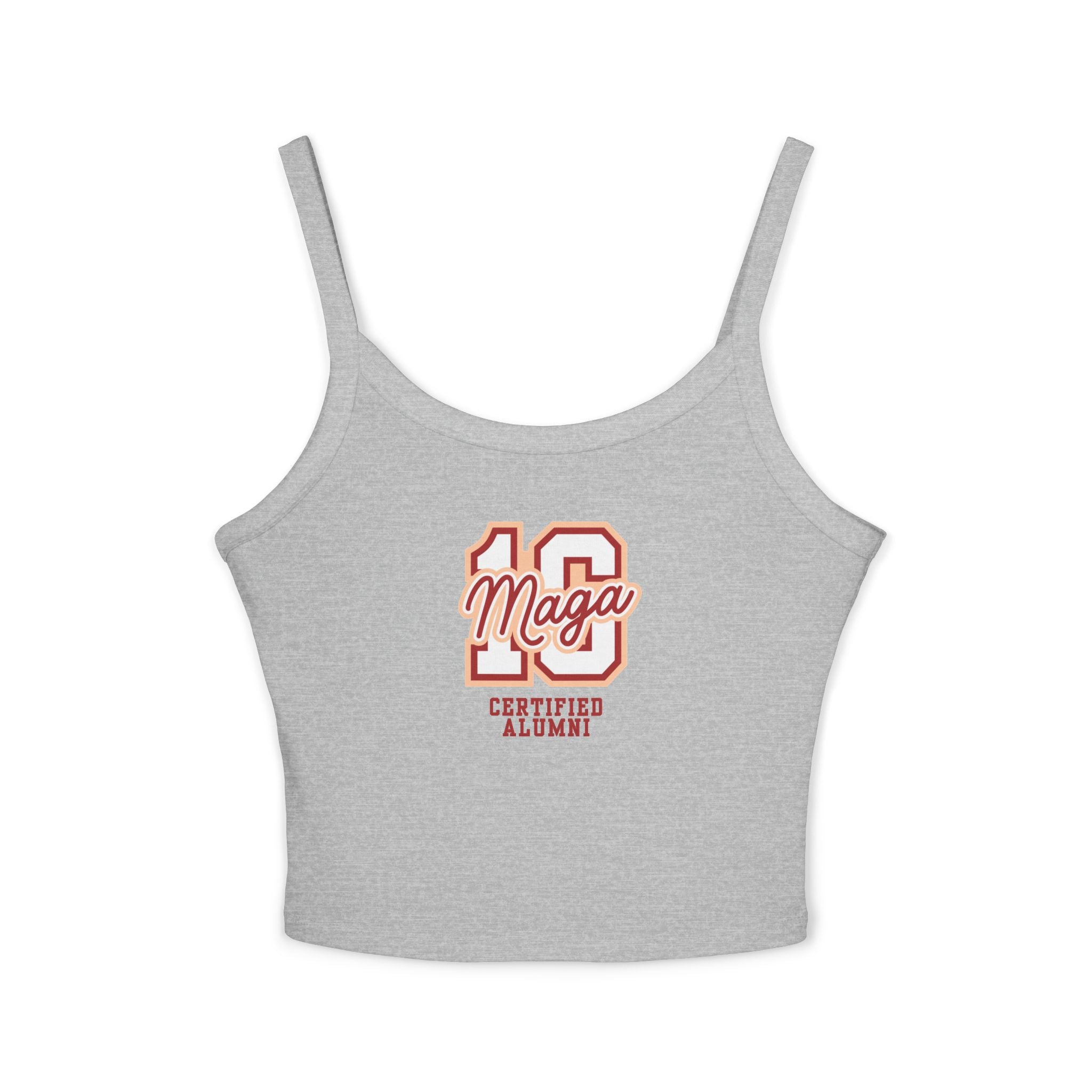 Tank Top - "MAGA 10" Vintage Athletic Crop Tank