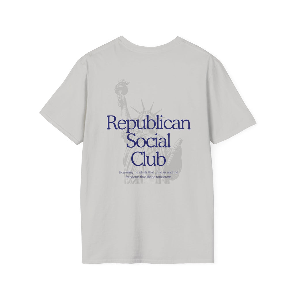 Statue of Liberty Minimalist T-Shirt - Patriotic Travel Tee
