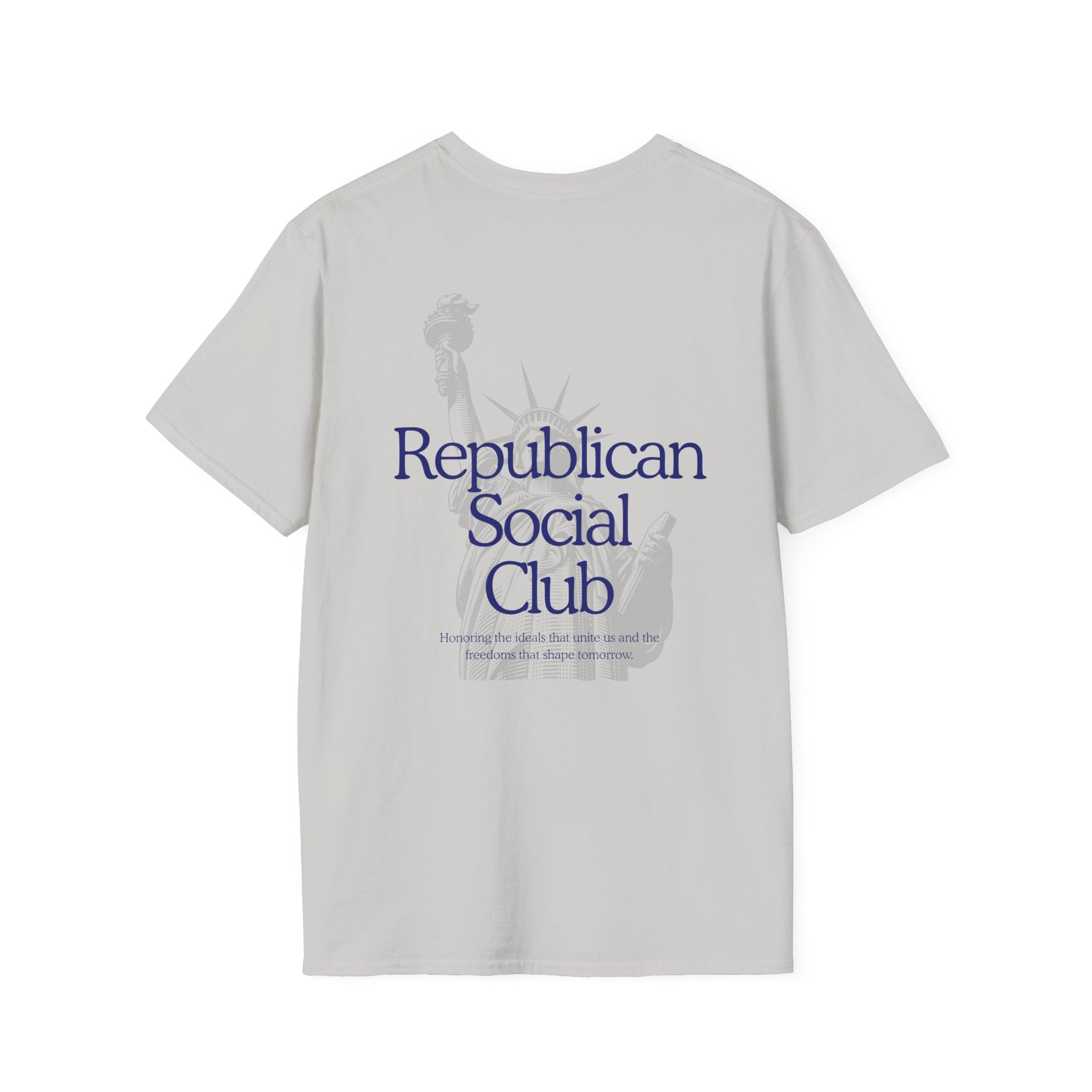 Statue of Liberty Minimalist T-Shirt - Patriotic Travel Tee