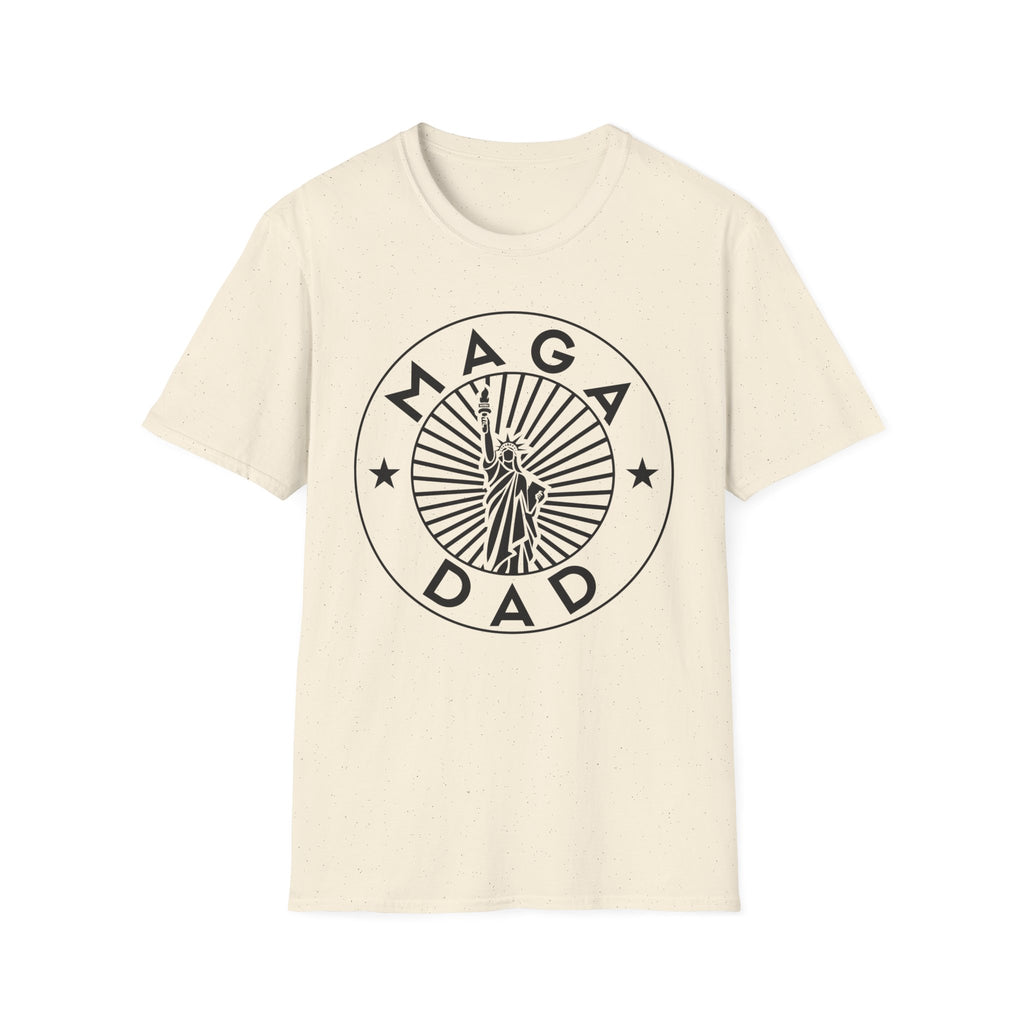 MAGA Dad T-Shirt — Patriotic Statue of Liberty Graphic Tee