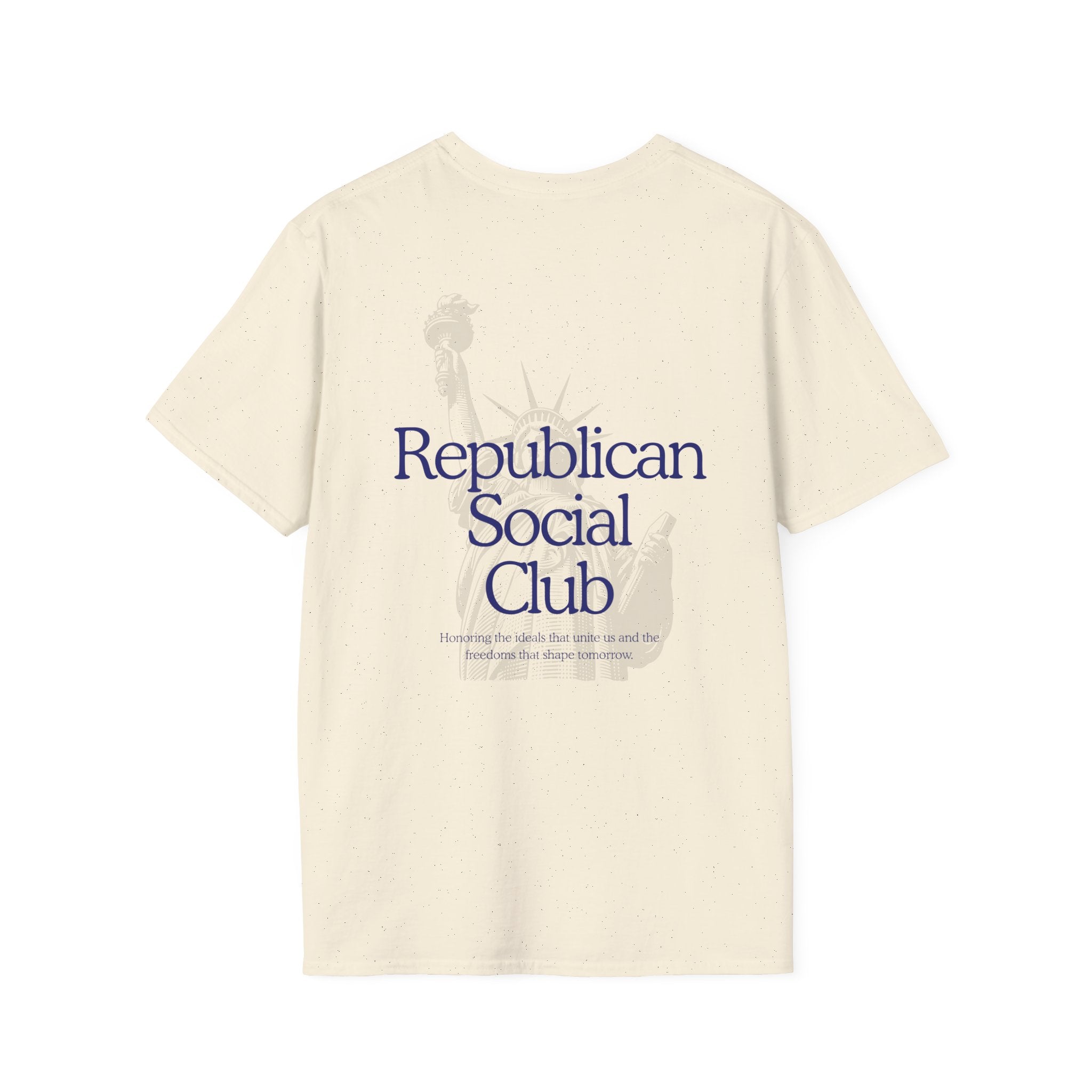 Statue of Liberty Minimalist T-Shirt - Patriotic Travel Tee