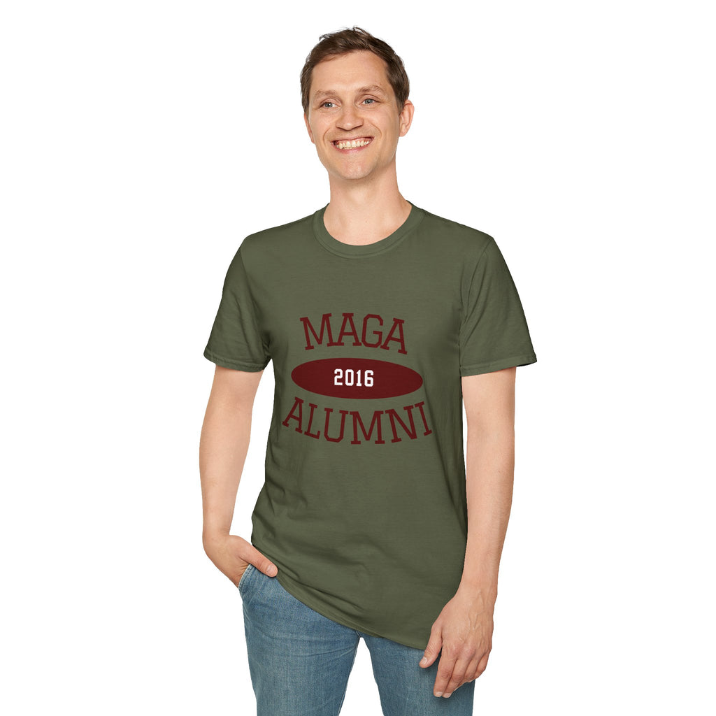 MAGA Alumni 2016 T-Shirt - Vintage Collegiate Political Tee