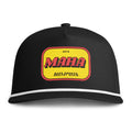 Sunwashed Rope Cap - Vintage 'MAHA' Patch Trucker Hat