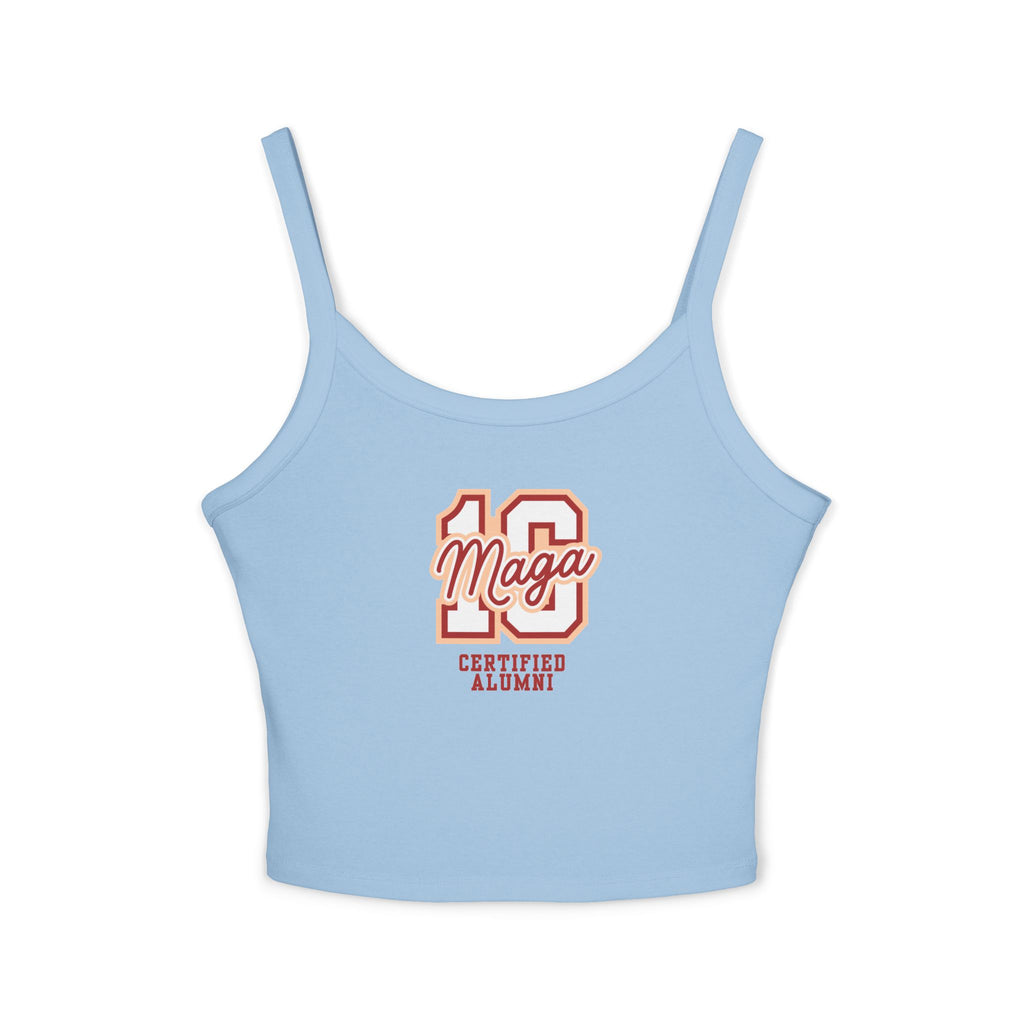 Tank Top - "MAGA 10" Vintage Athletic Crop Tank