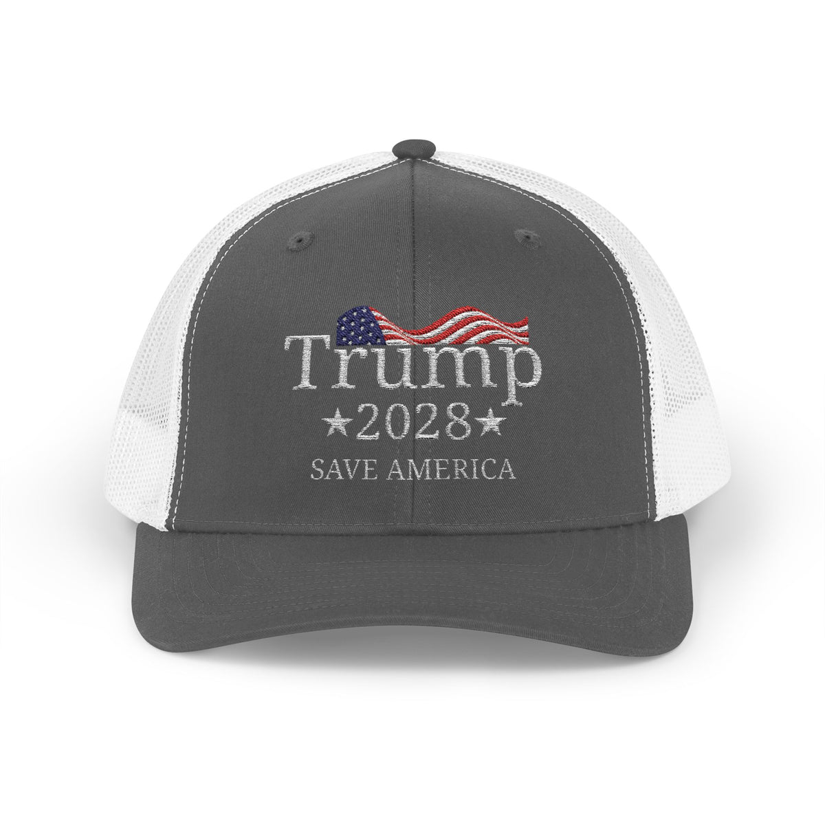 Trump 2028 Save America Trucker Hat with SnapBack